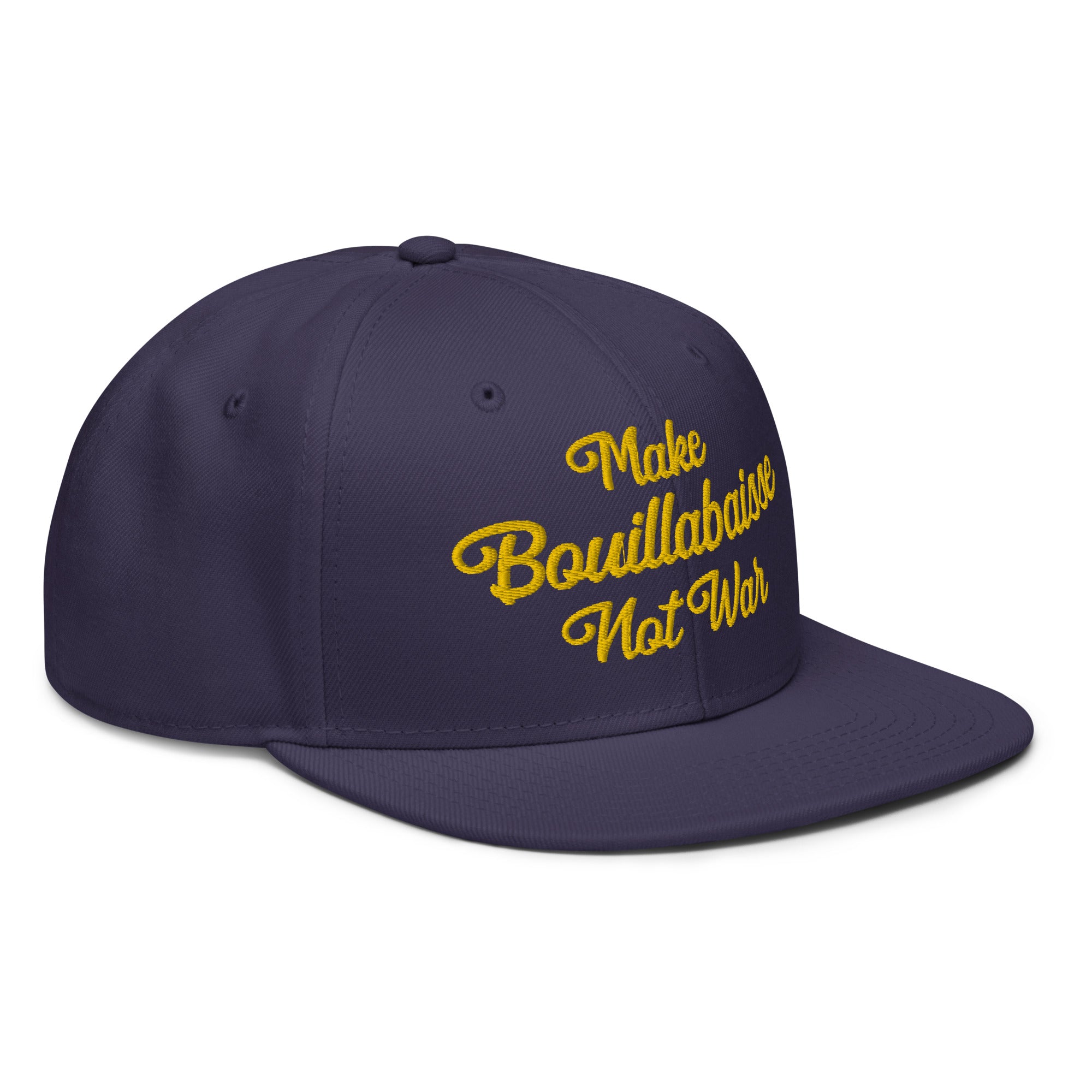 Casquette Snapback Otto Cap Make Bouillabaisse Not War