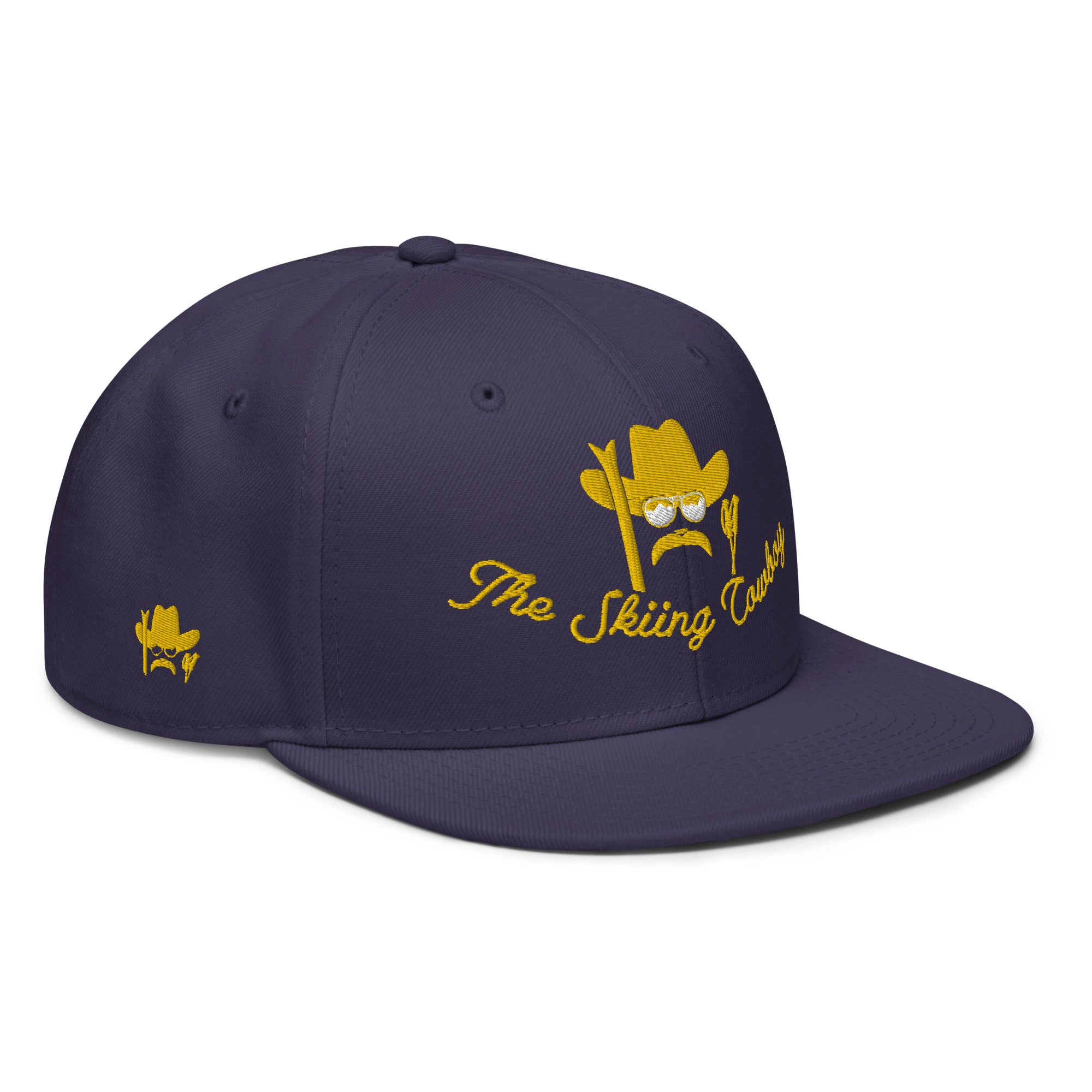Snapback Otto Cap The Skiing Cowboy (3 sides)