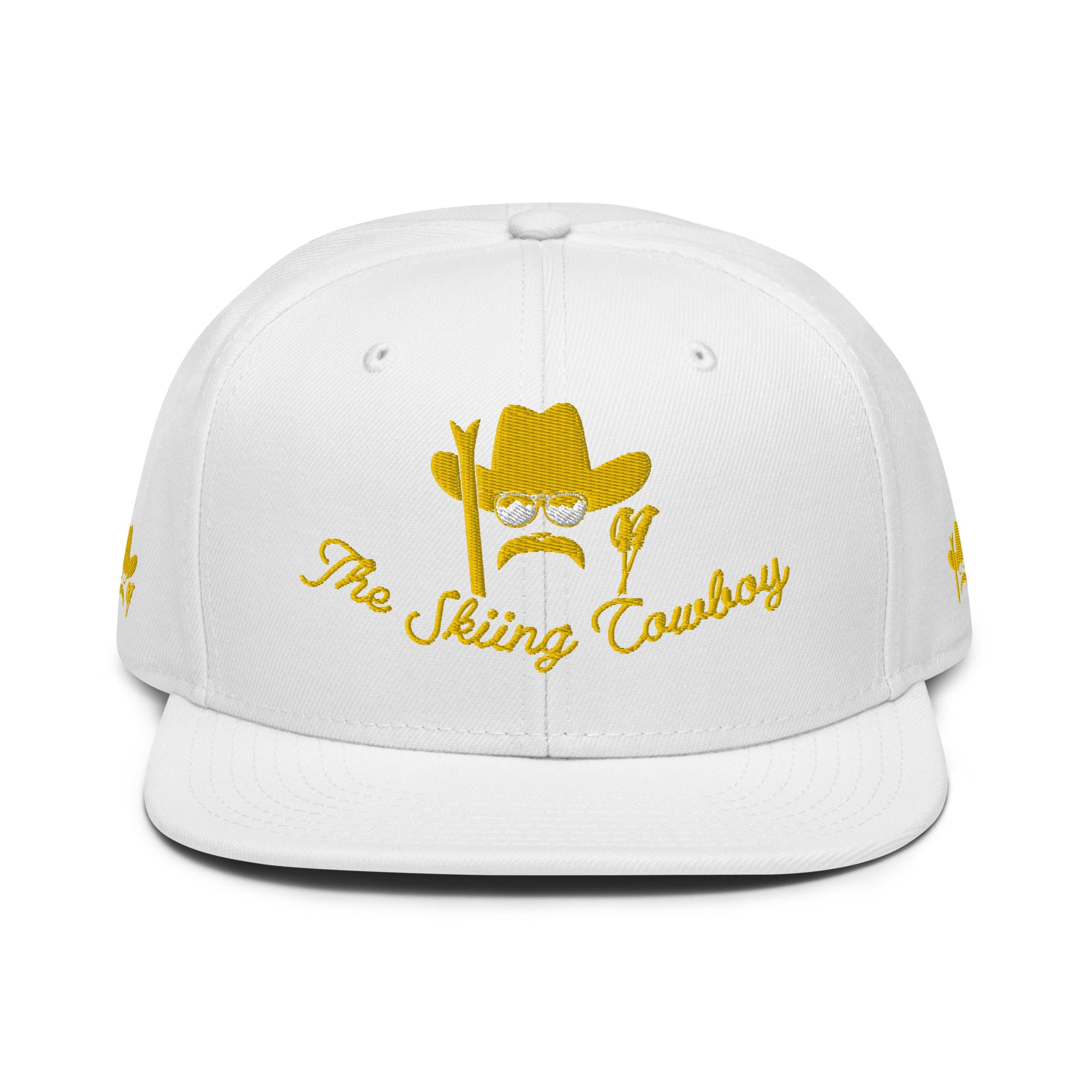 Snapback Otto Cap The Skiing Cowboy (3 sides)