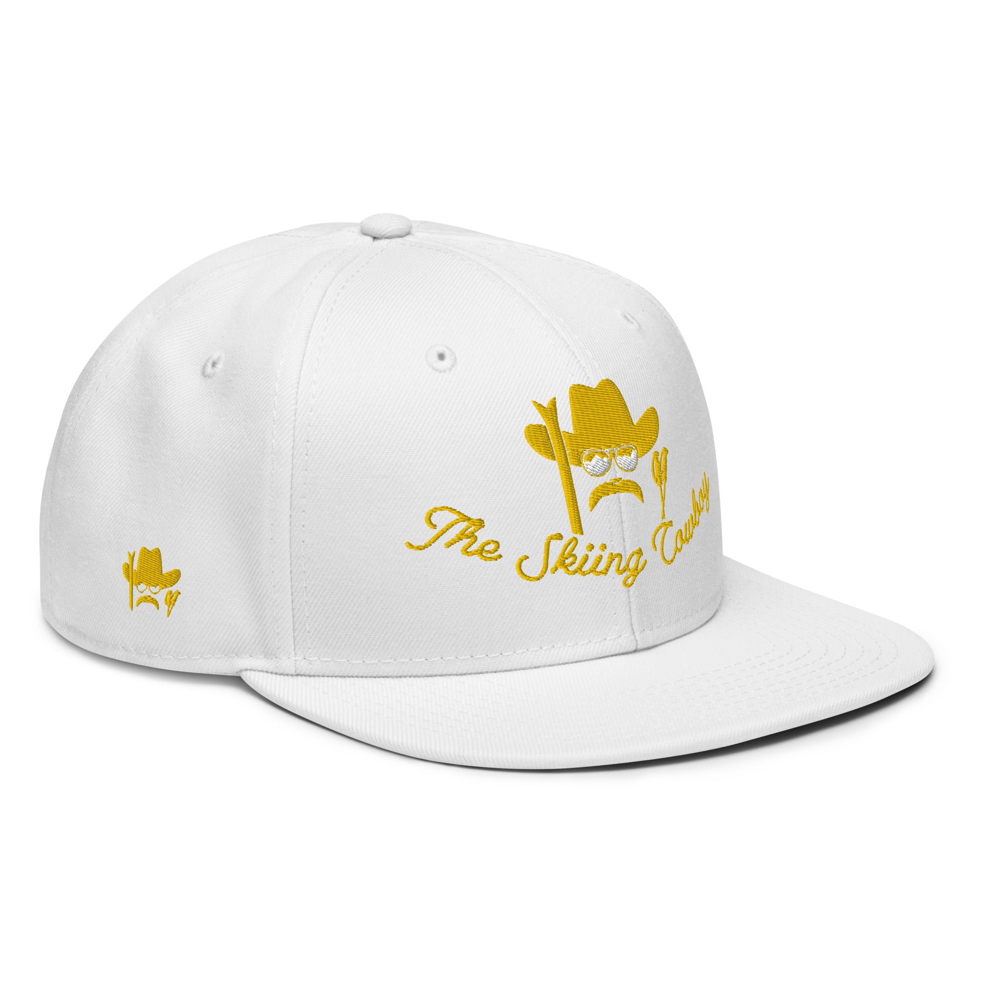 Snapback Otto Cap The Skiing Cowboy (3 sides)