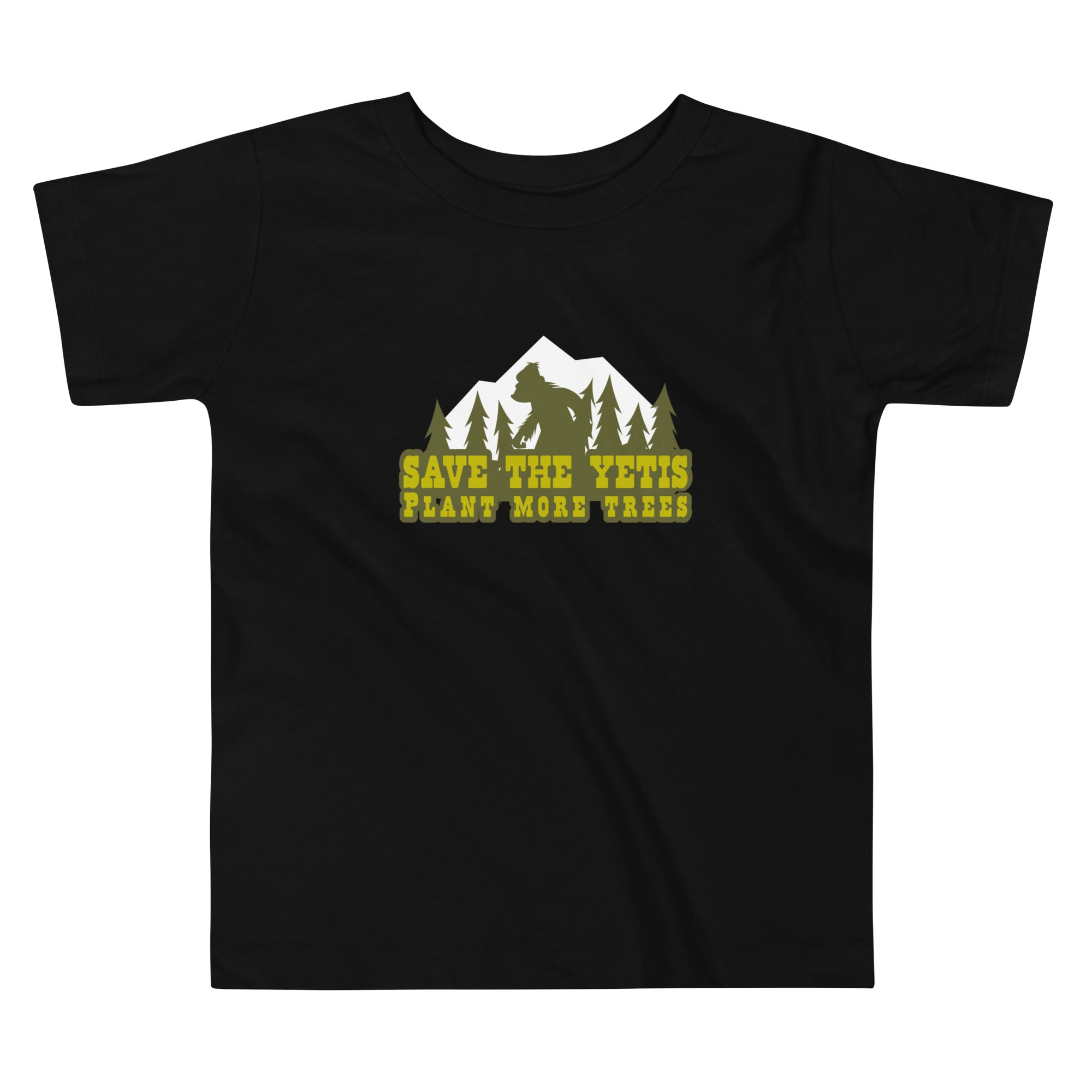 T-shirt pour enfant en bas âge Save the Yetis Plant more Trees