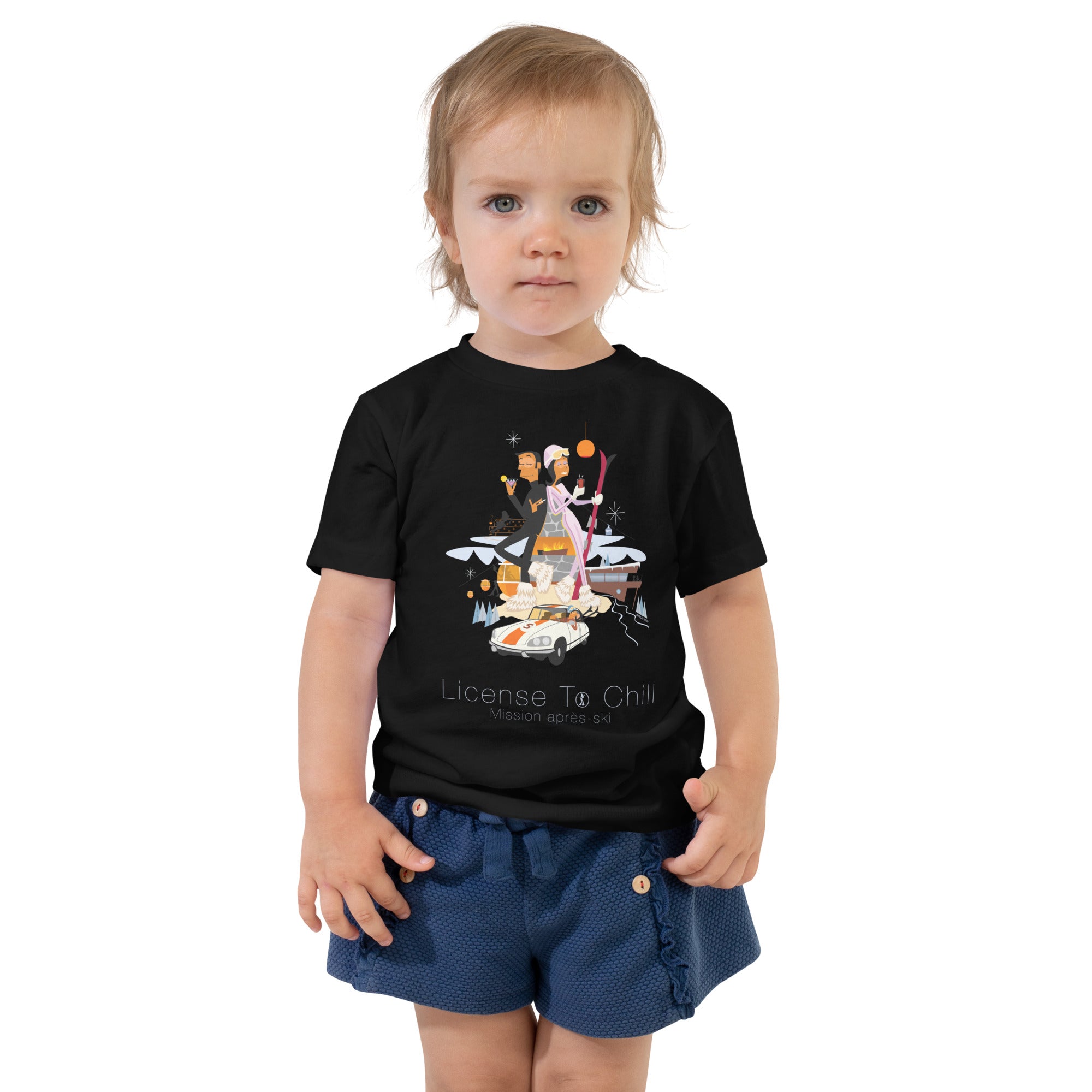 T-shirt pour enfant en bas âge License To Chill Mission Après-Ski