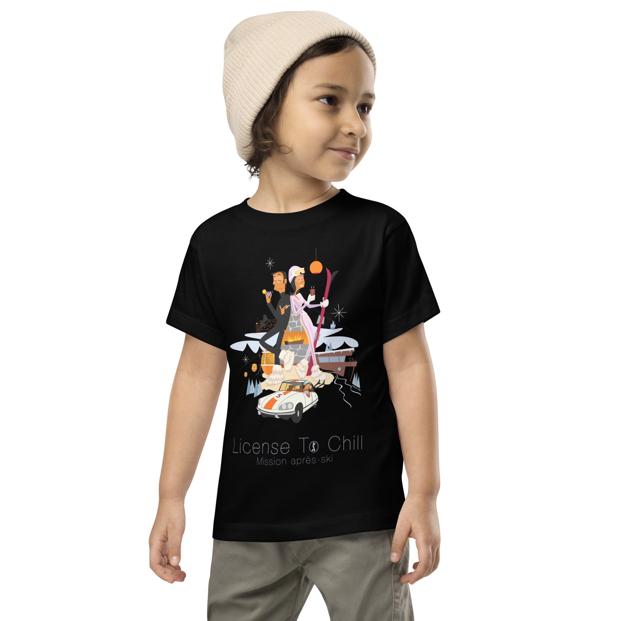 T-shirt pour enfant en bas âge License To Chill Mission Après-Ski