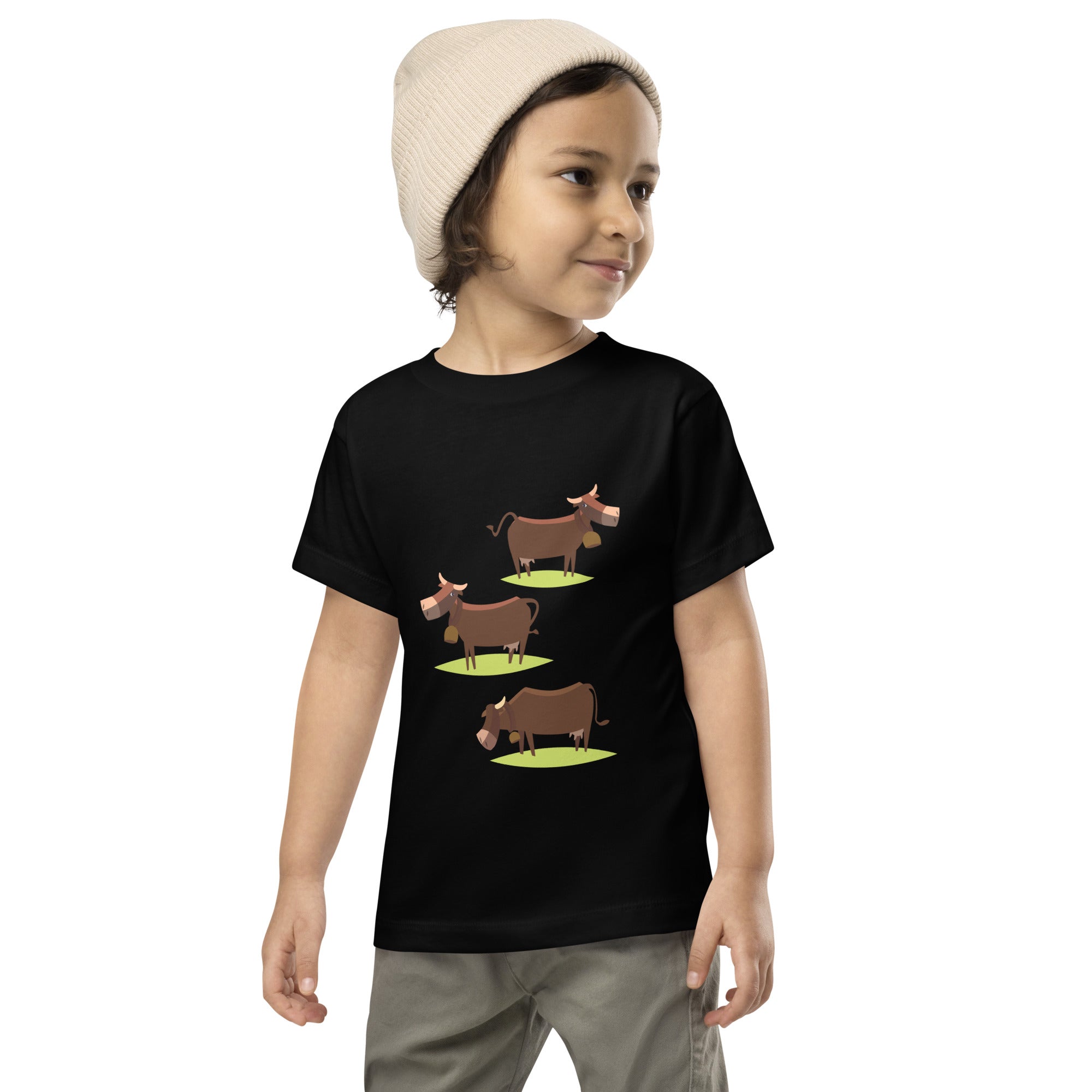 T-shirt pour enfant en bas âge Les Trois Vaches