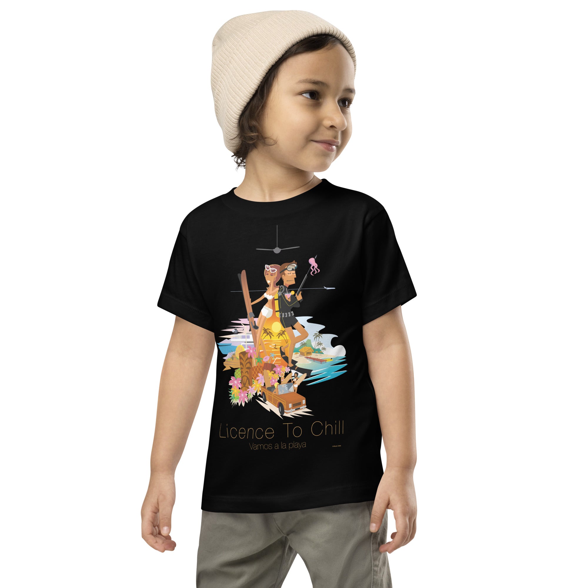 T-shirt pour enfant en bas âge License to Chill Vamos a la Playa