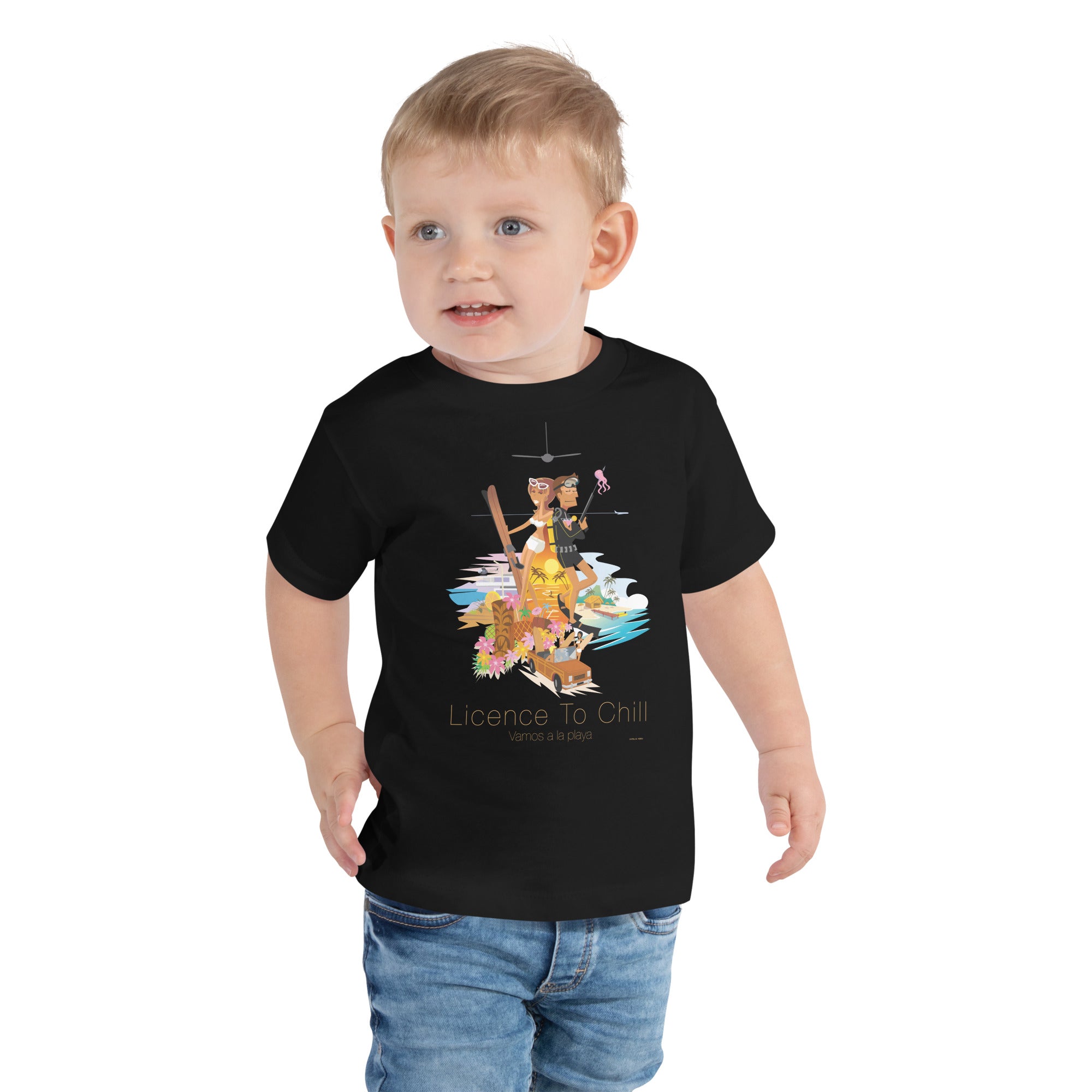 T-shirt pour enfant en bas âge License to Chill Vamos a la Playa