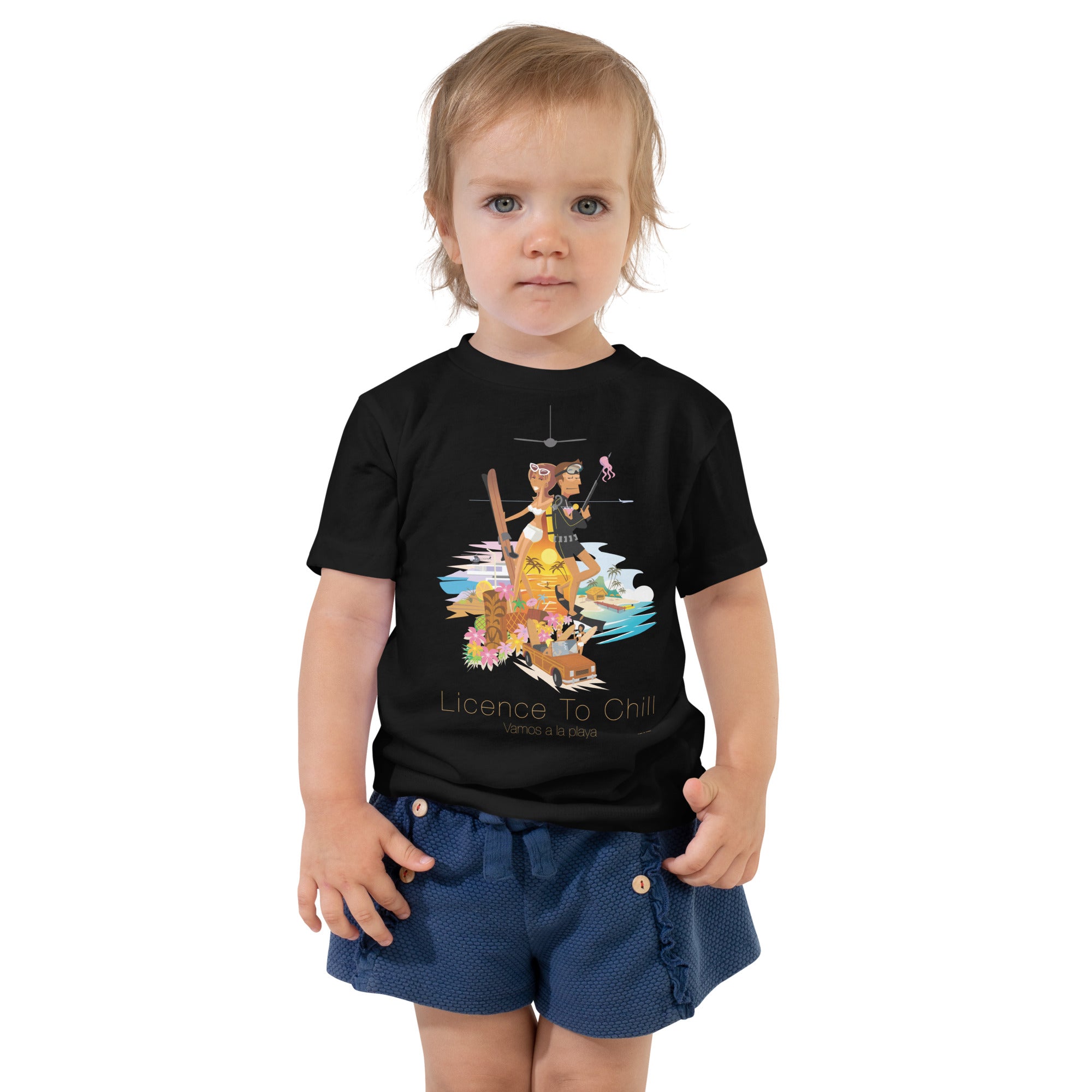 T-shirt pour enfant en bas âge License to Chill Vamos a la Playa