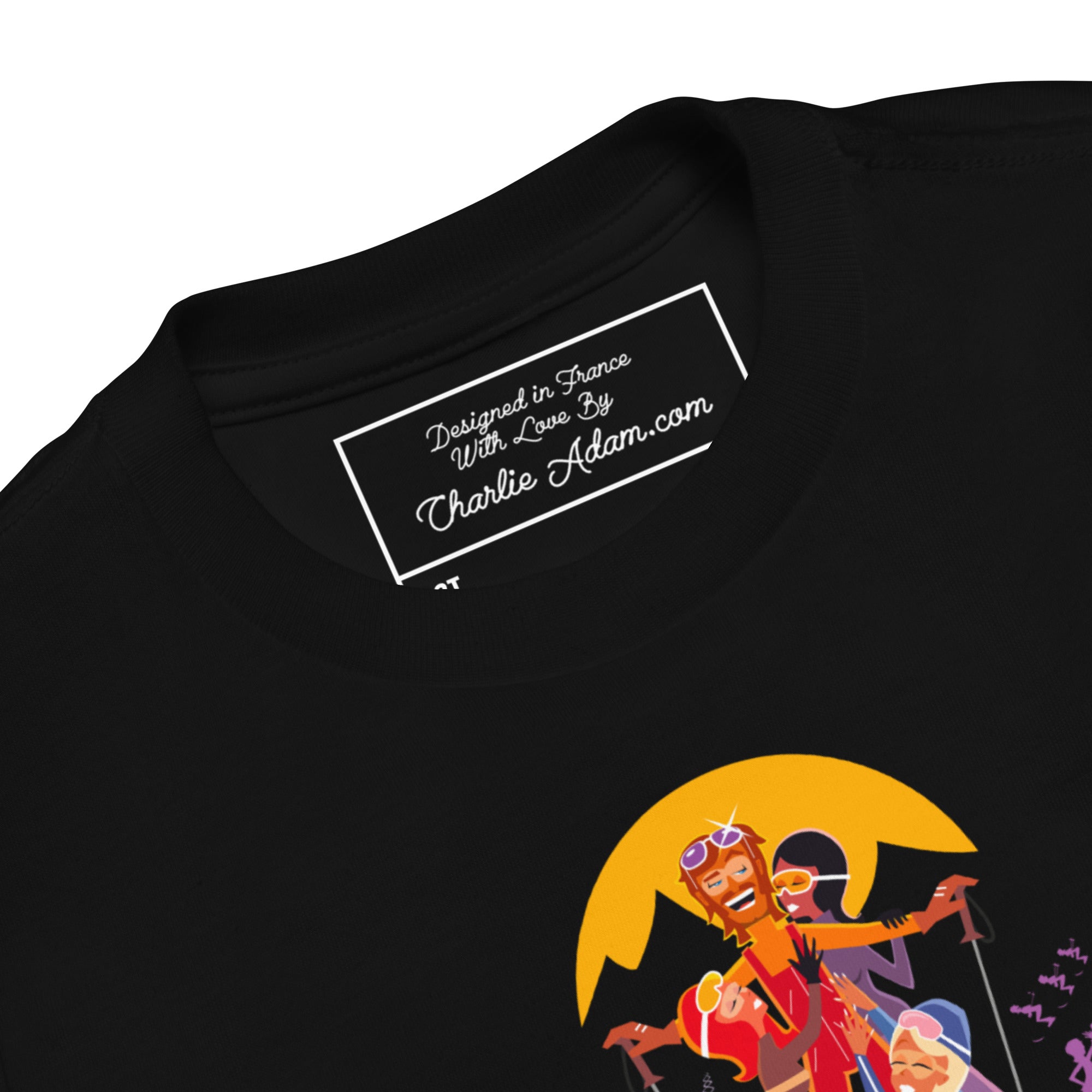 T-shirt pour enfant en bas âge Love Instructor First Lesson free