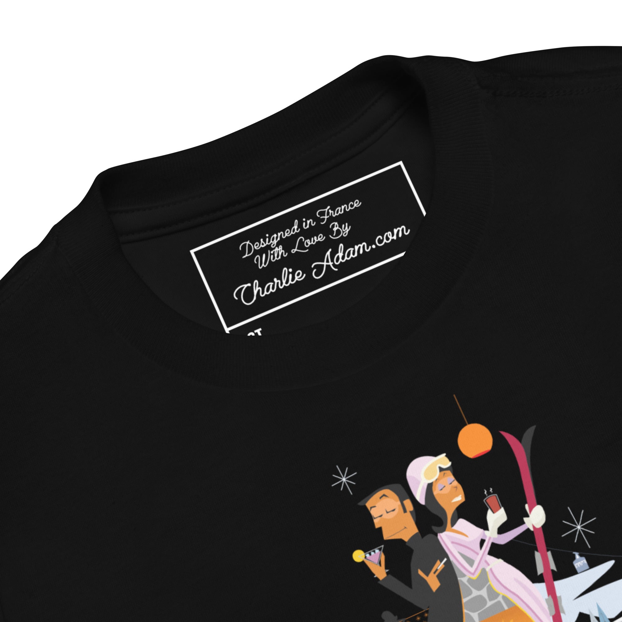 T-shirt pour enfant en bas âge License To Chill Mission Après-Ski