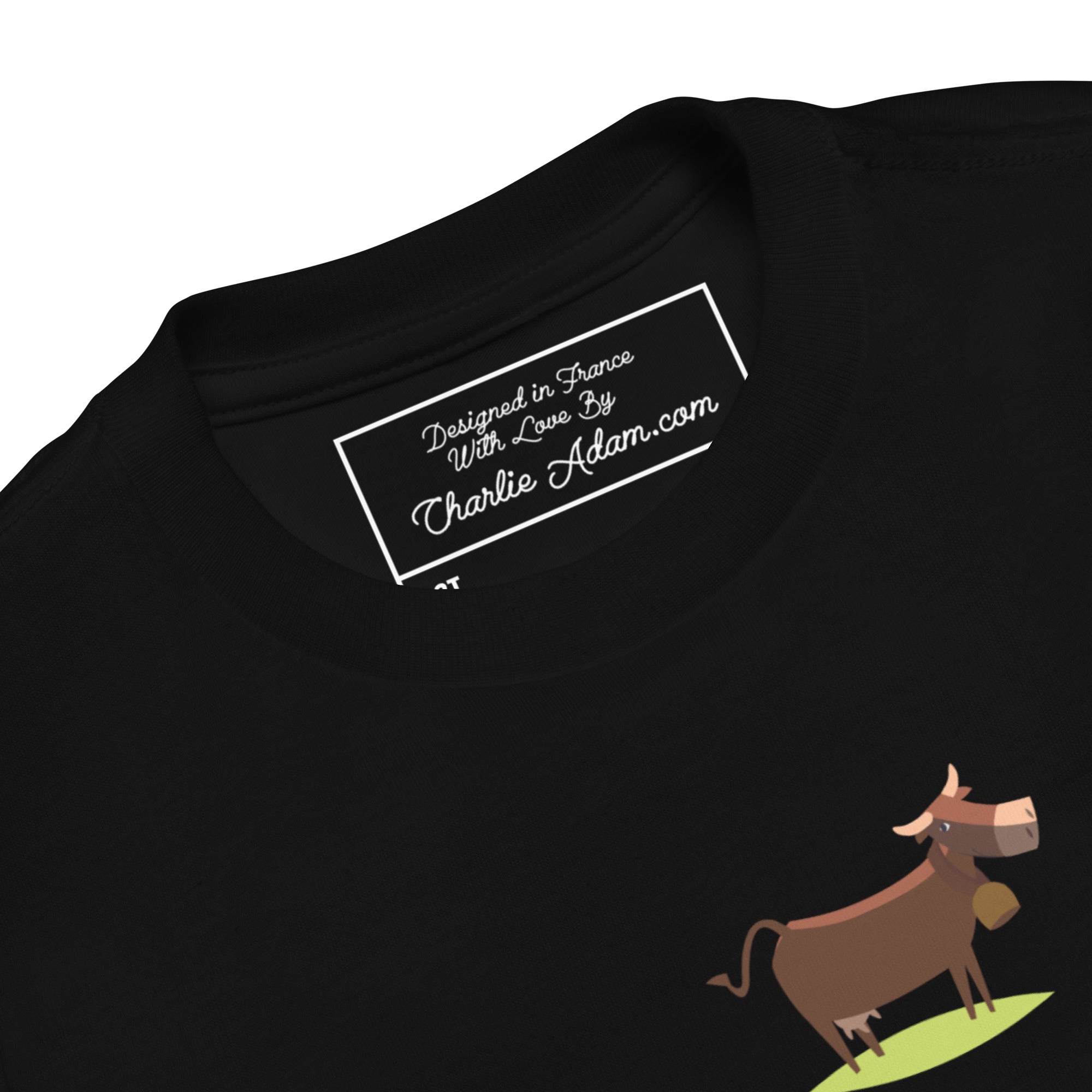 T-shirt pour enfant en bas âge Les Trois Vaches