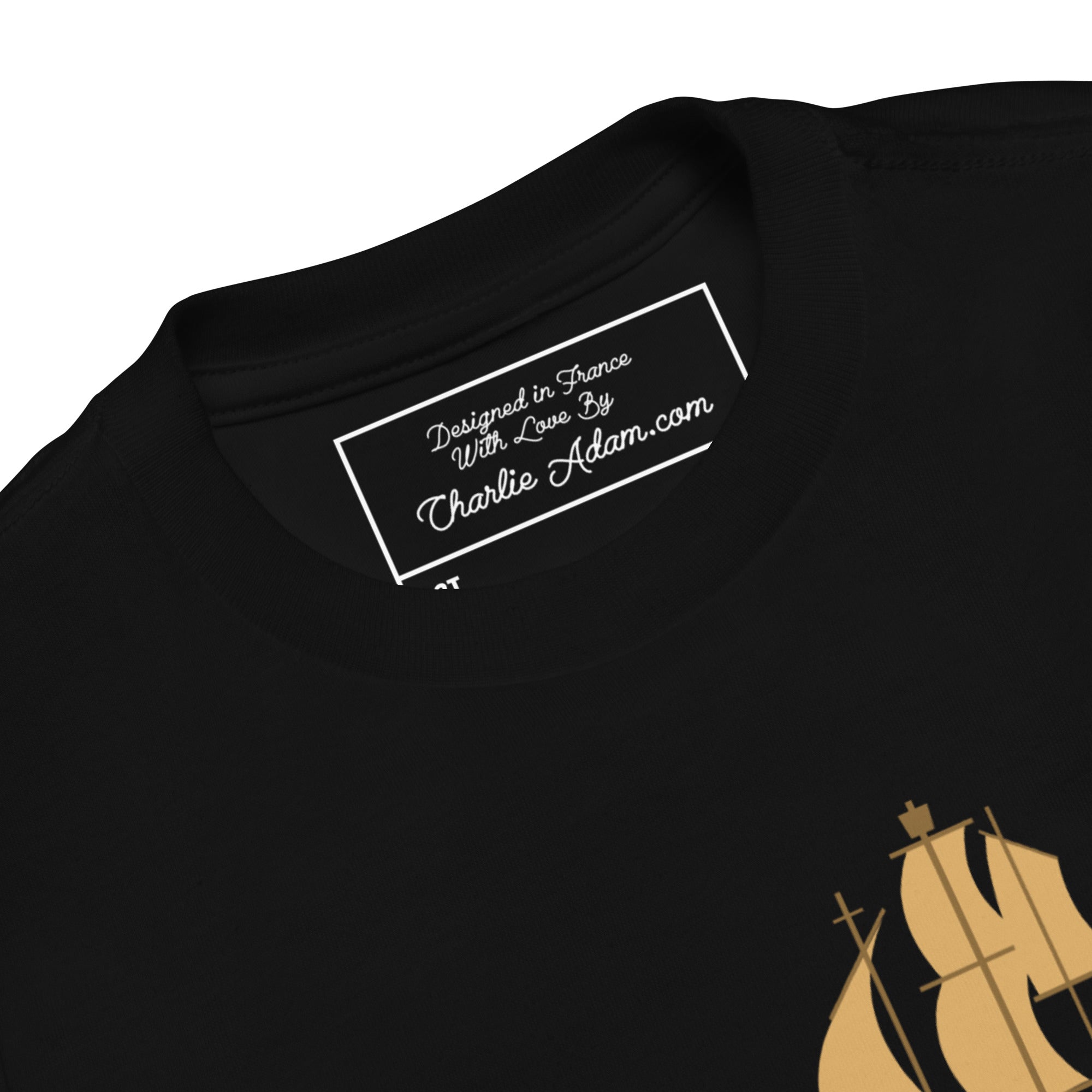 T-shirt pour enfant en bas âge Pirate HMS Bounty