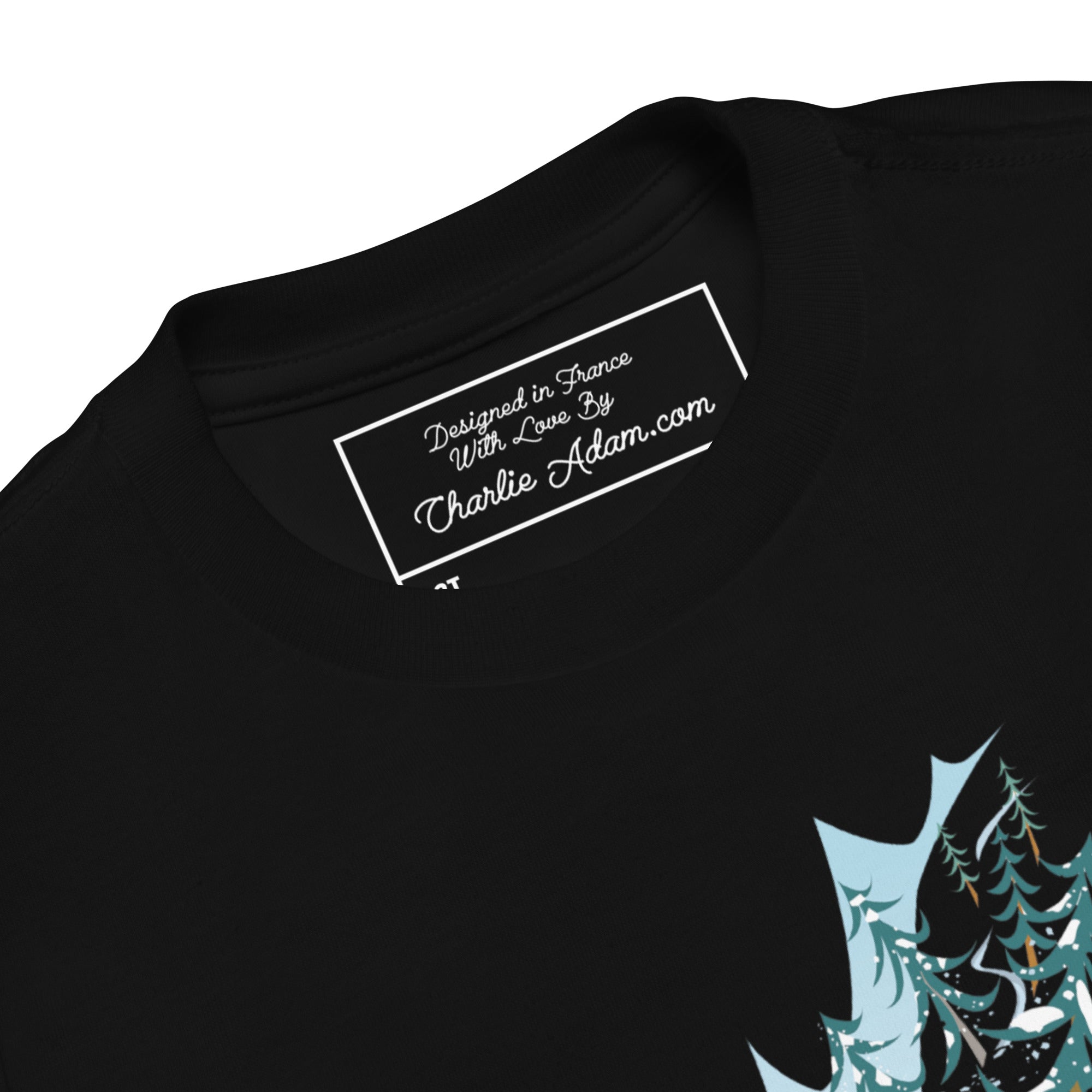 T-shirt pour enfant en bas âge Timberman snowboarder