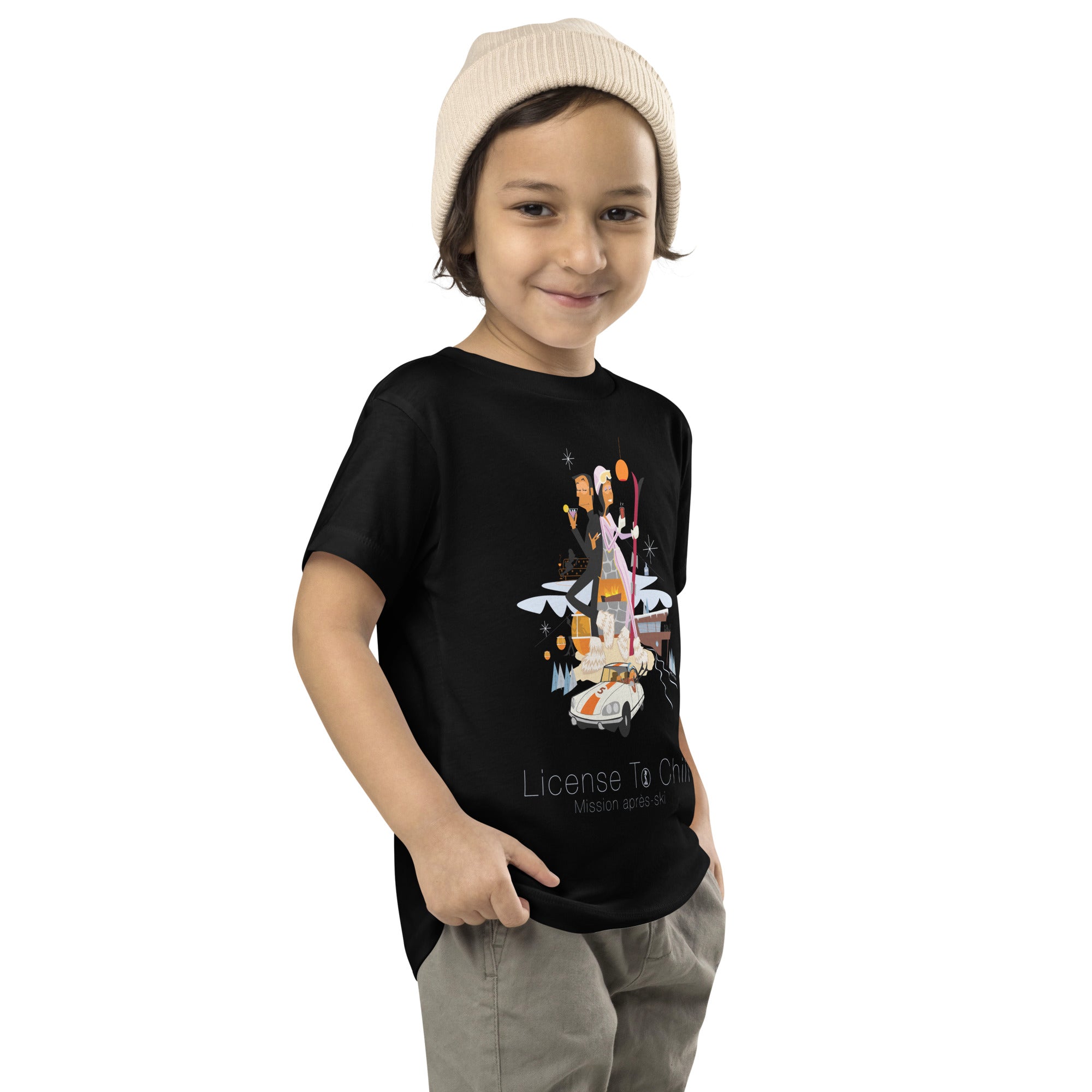 T-shirt pour enfant en bas âge License To Chill Mission Après-Ski