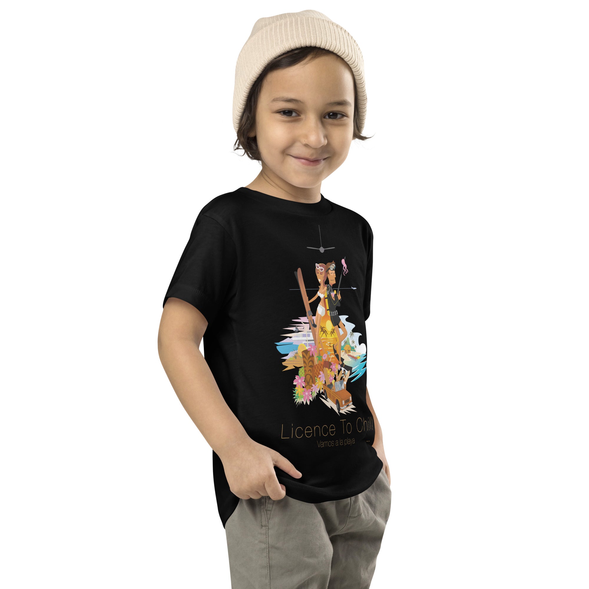 T-shirt pour enfant en bas âge License to Chill Vamos a la Playa