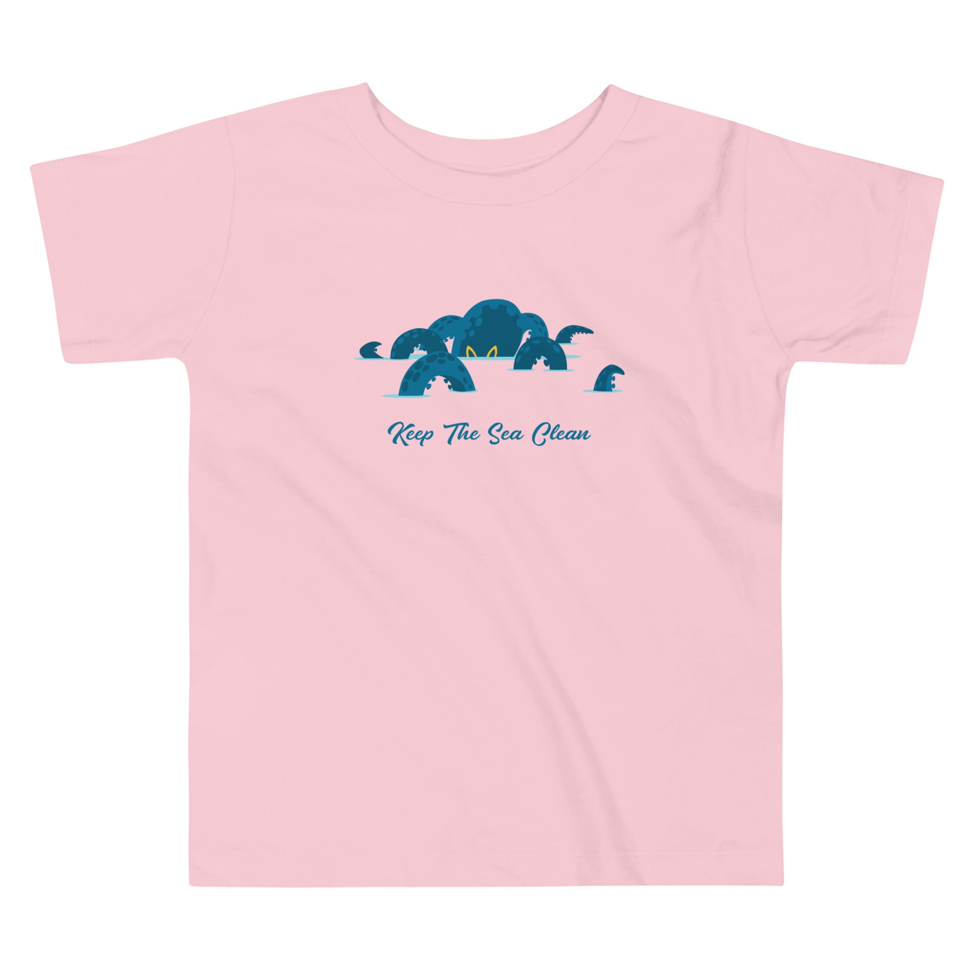 T-shirt pour enfant en bas âge Octopus Blue