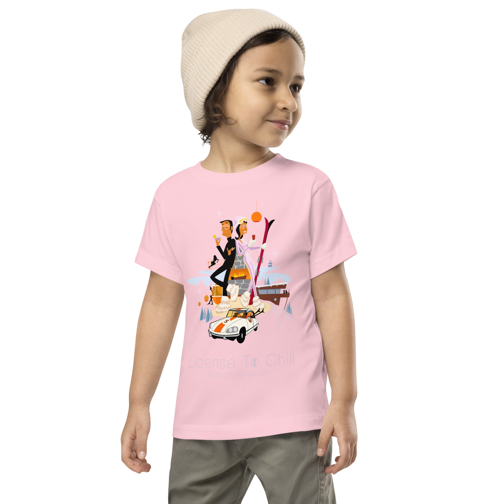T-shirt pour enfant en bas âge License To Chill Mission Après-Ski