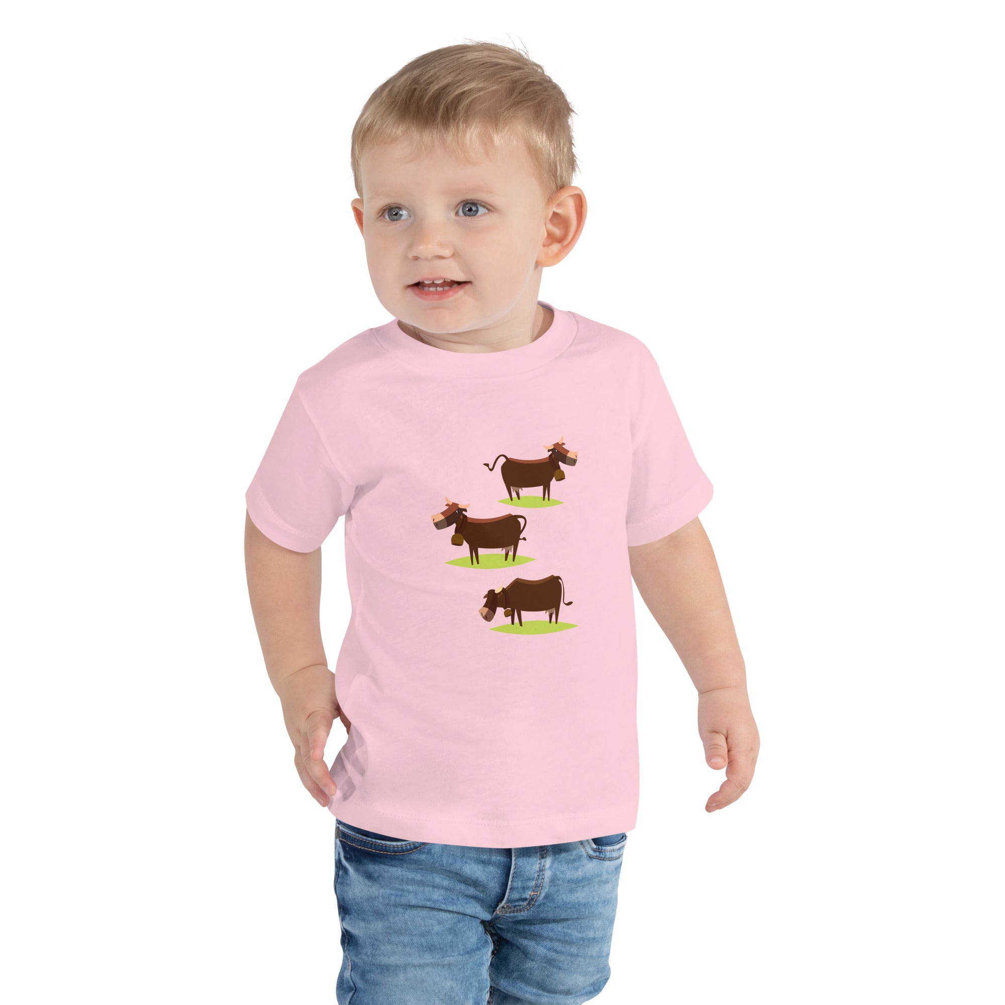 T-shirt pour enfant en bas âge Les Trois Vaches