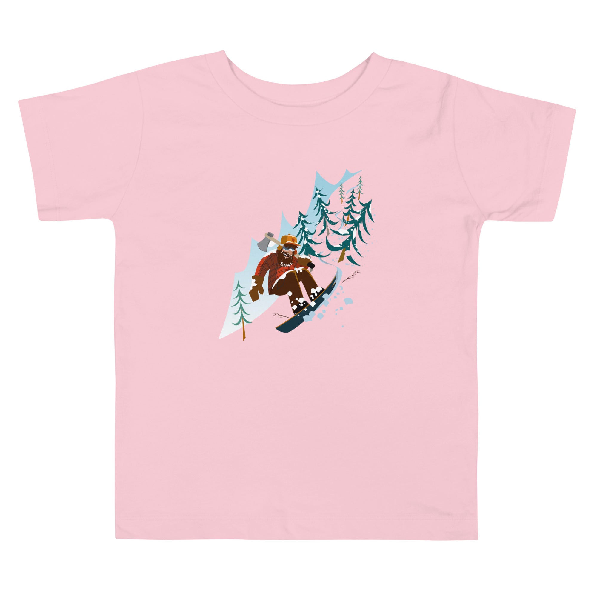 T-shirt pour enfant en bas âge Timberman snowboarder