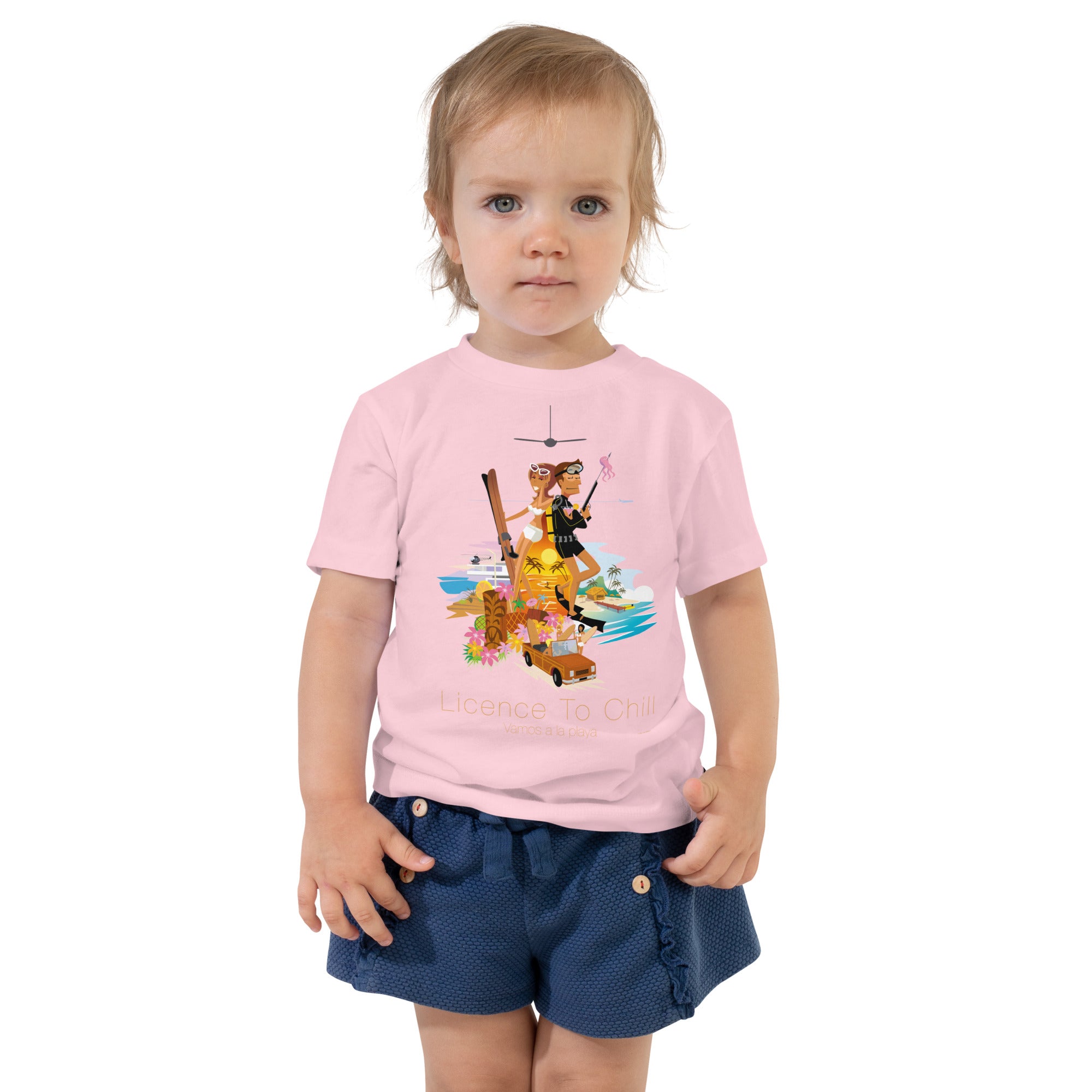 T-shirt pour enfant en bas âge License to Chill Vamos a la Playa