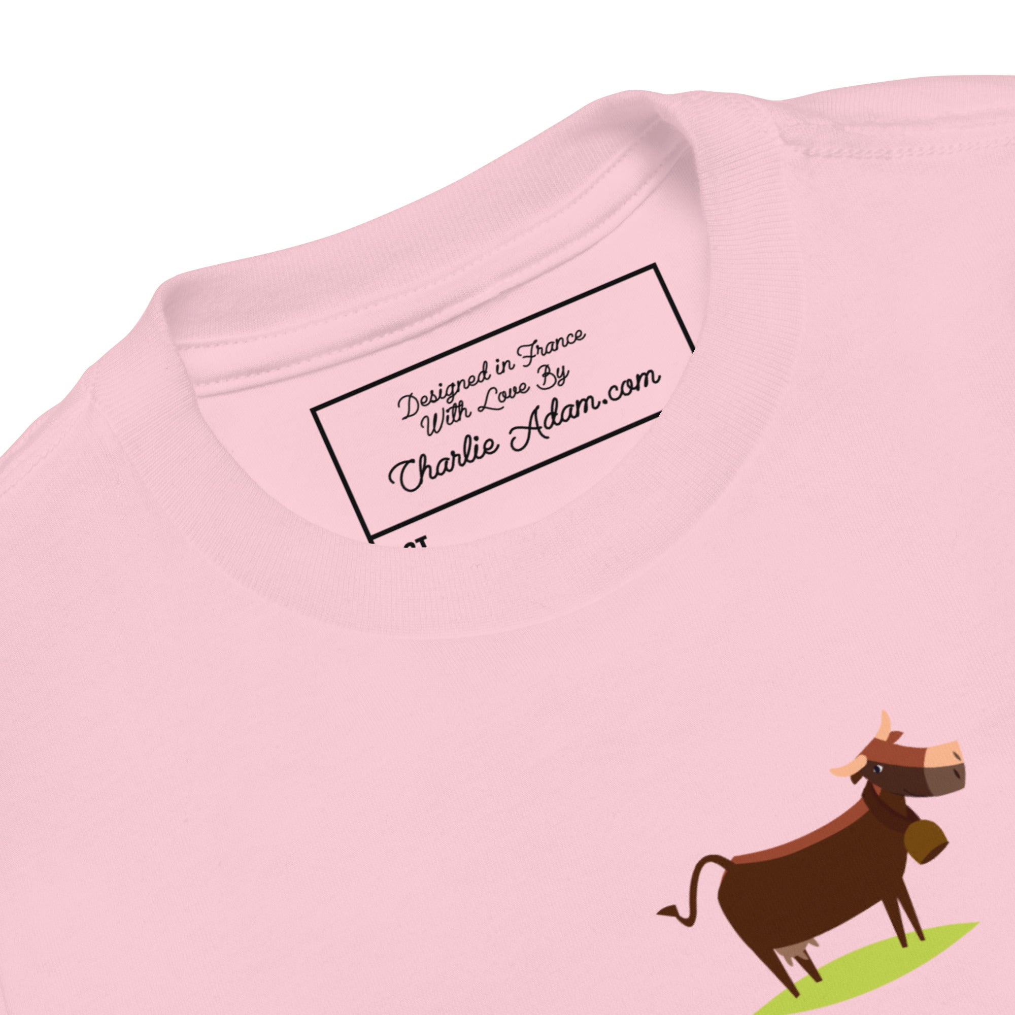 T-shirt pour enfant en bas âge Les Trois Vaches