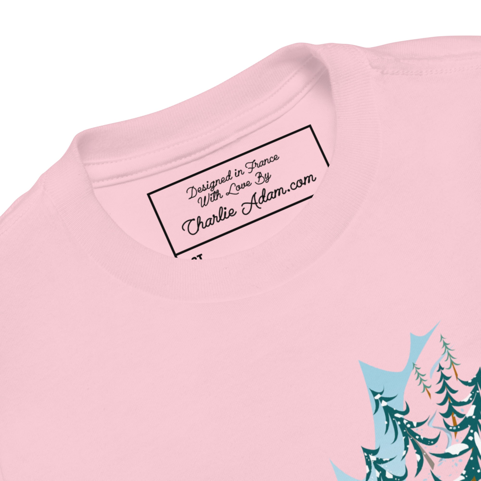 T-shirt pour enfant en bas âge Timberman snowboarder