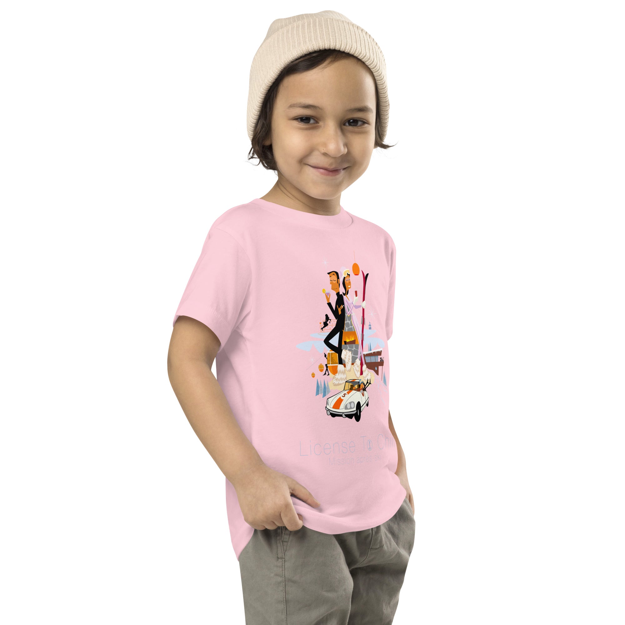 T-shirt pour enfant en bas âge License To Chill Mission Après-Ski