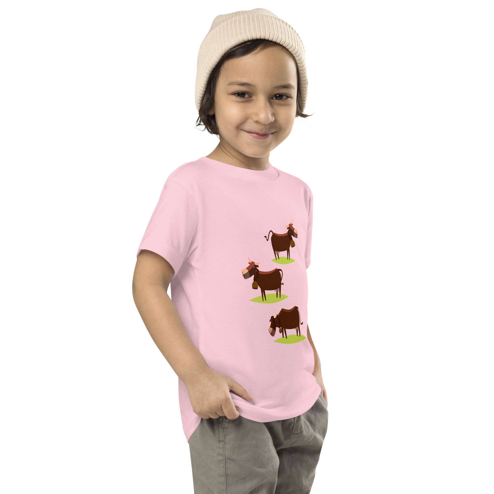 T-shirt pour enfant en bas âge Les Trois Vaches