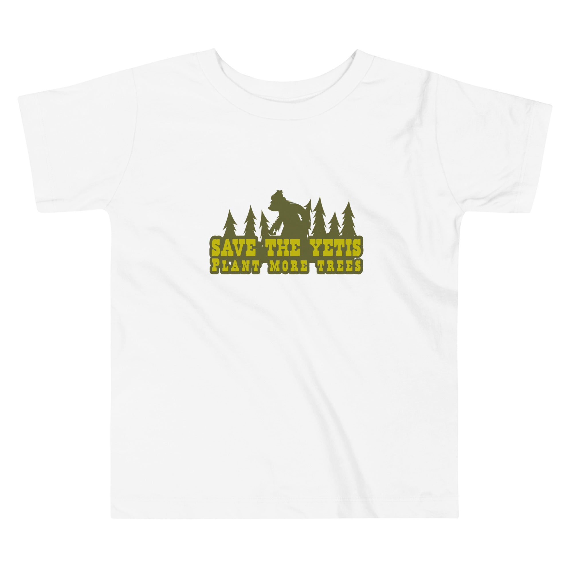 T-shirt pour enfant en bas âge Save the Yetis Plant more Trees