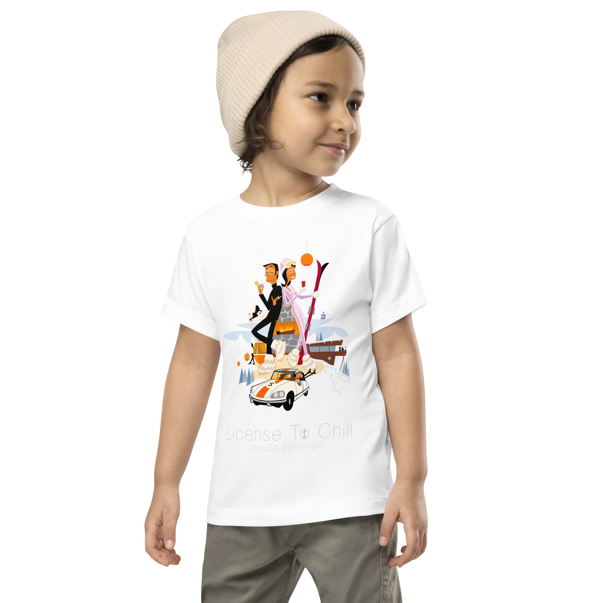 T-shirt pour enfant en bas âge License To Chill Mission Après-Ski