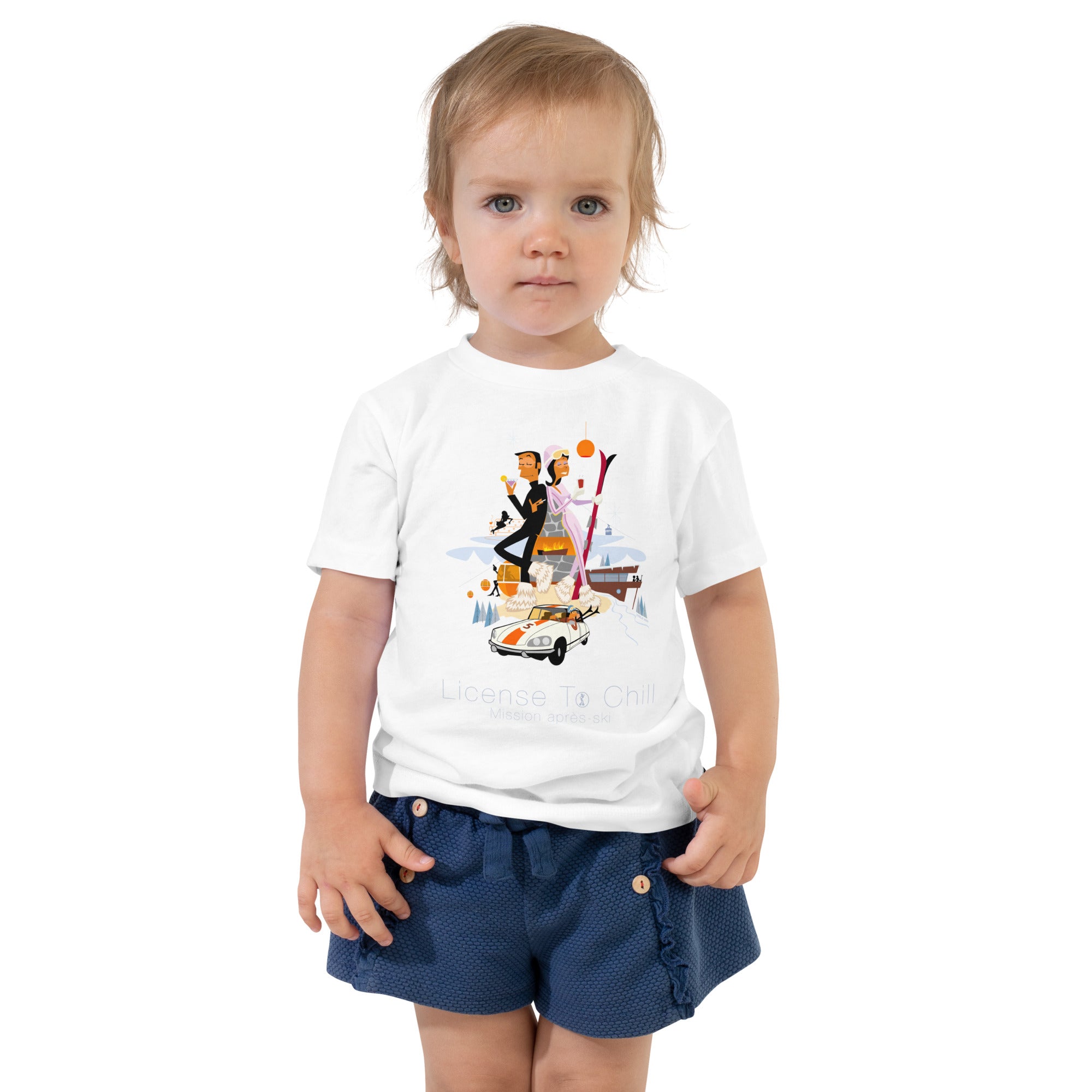 T-shirt pour enfant en bas âge License To Chill Mission Après-Ski
