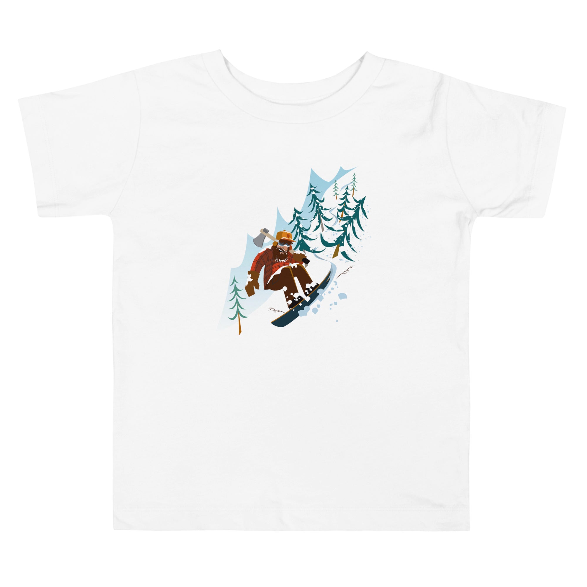 T-shirt pour enfant en bas âge Timberman snowboarder