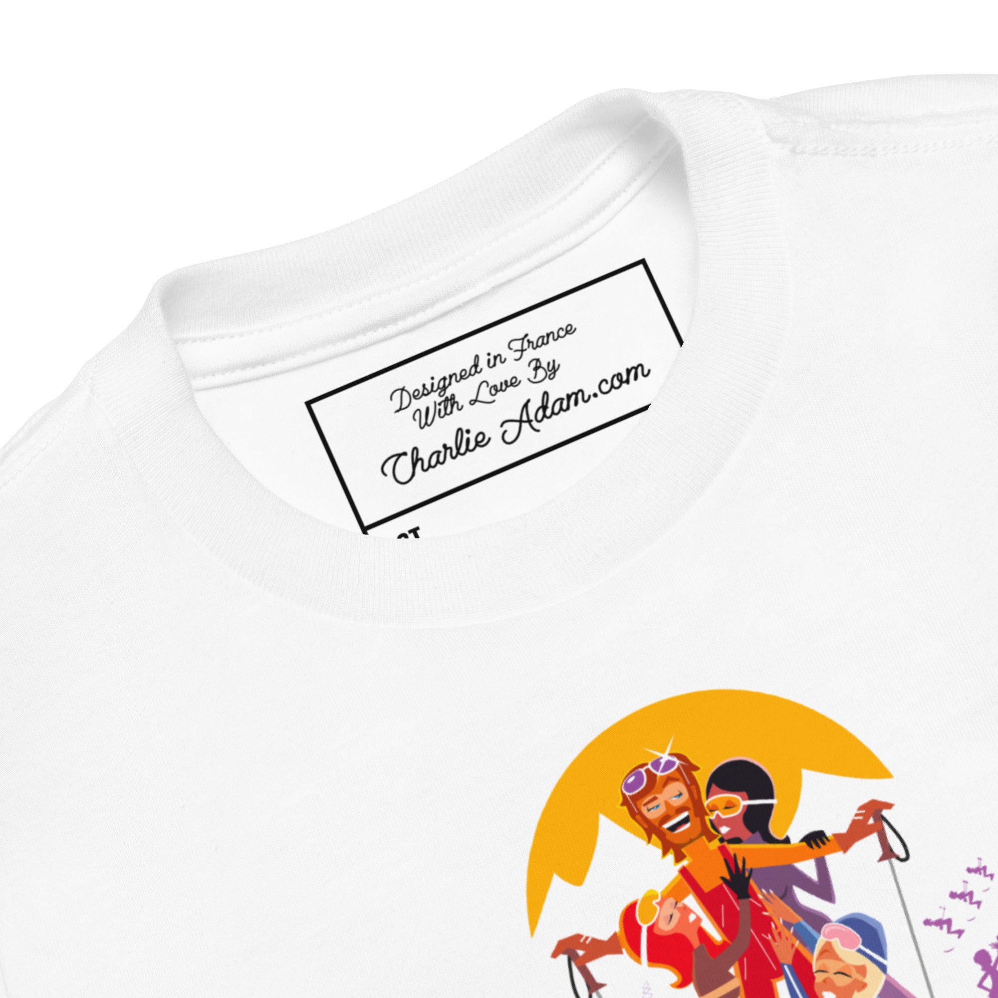 T-shirt pour enfant en bas âge Love Instructor First Lesson free