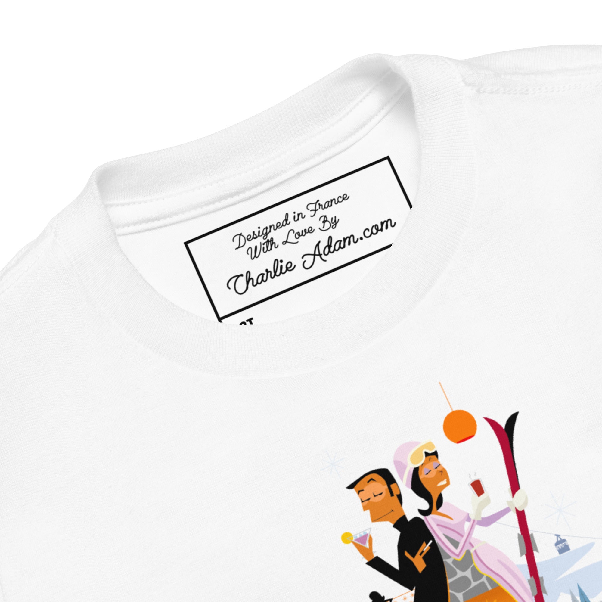 T-shirt pour enfant en bas âge License To Chill Mission Après-Ski