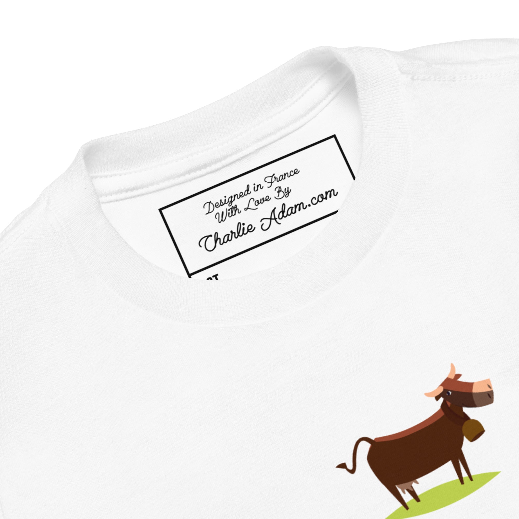 T-shirt pour enfant en bas âge Les Trois Vaches
