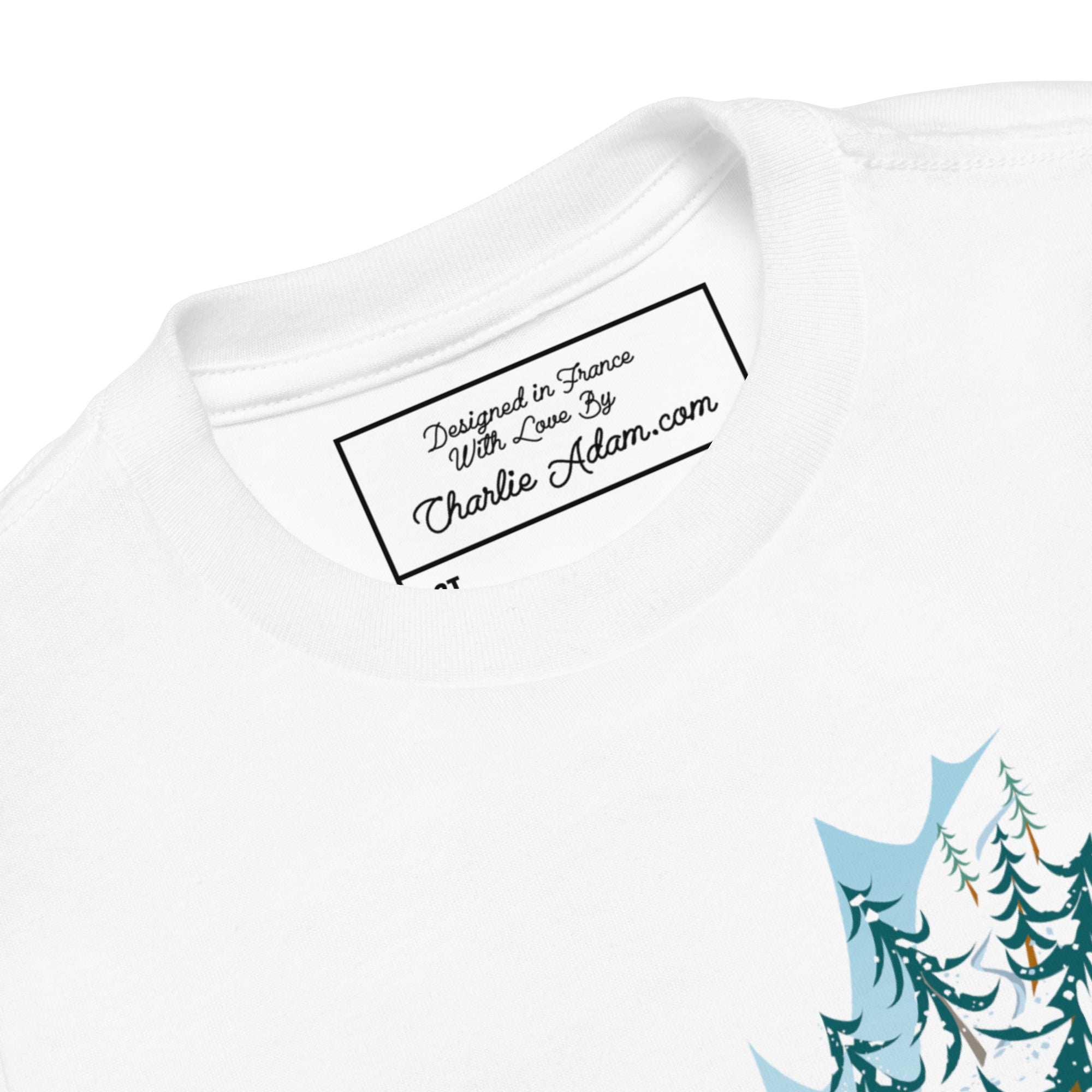 T-shirt pour enfant en bas âge Timberman snowboarder