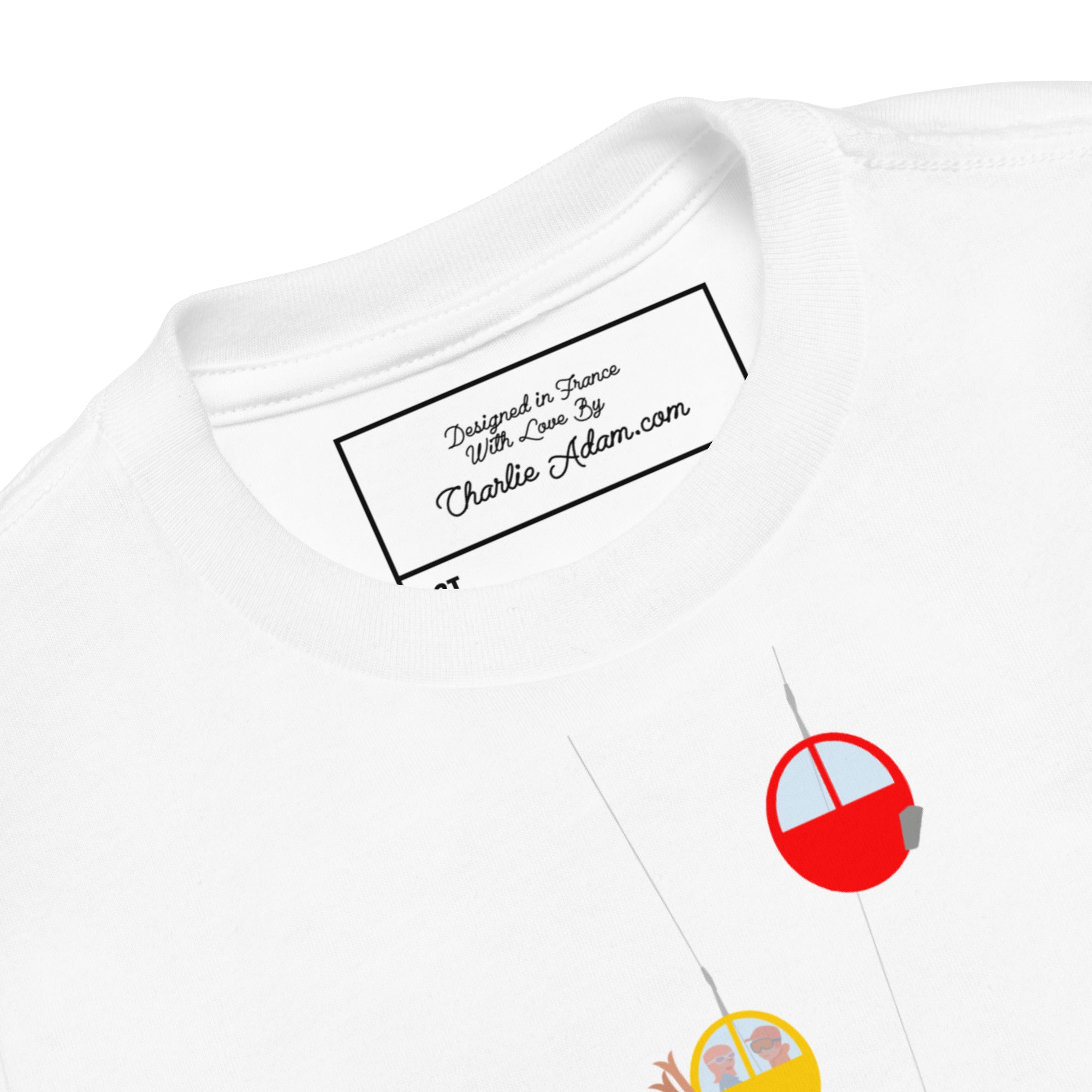 T-shirt pour enfant en bas âge Gondolas in the mist