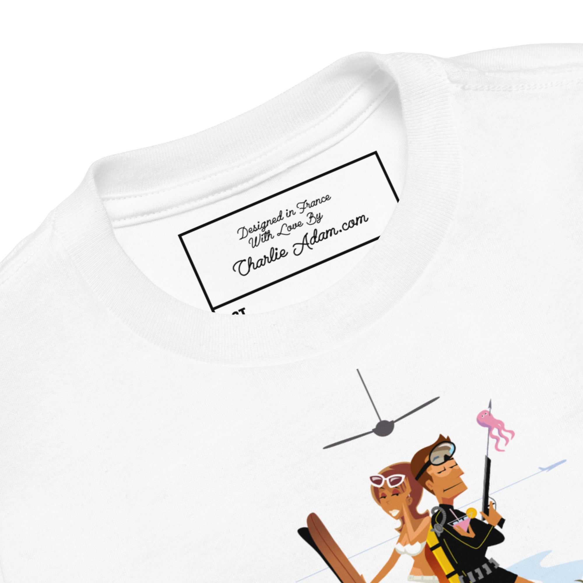 T-shirt pour enfant en bas âge License to Chill Vamos a la Playa