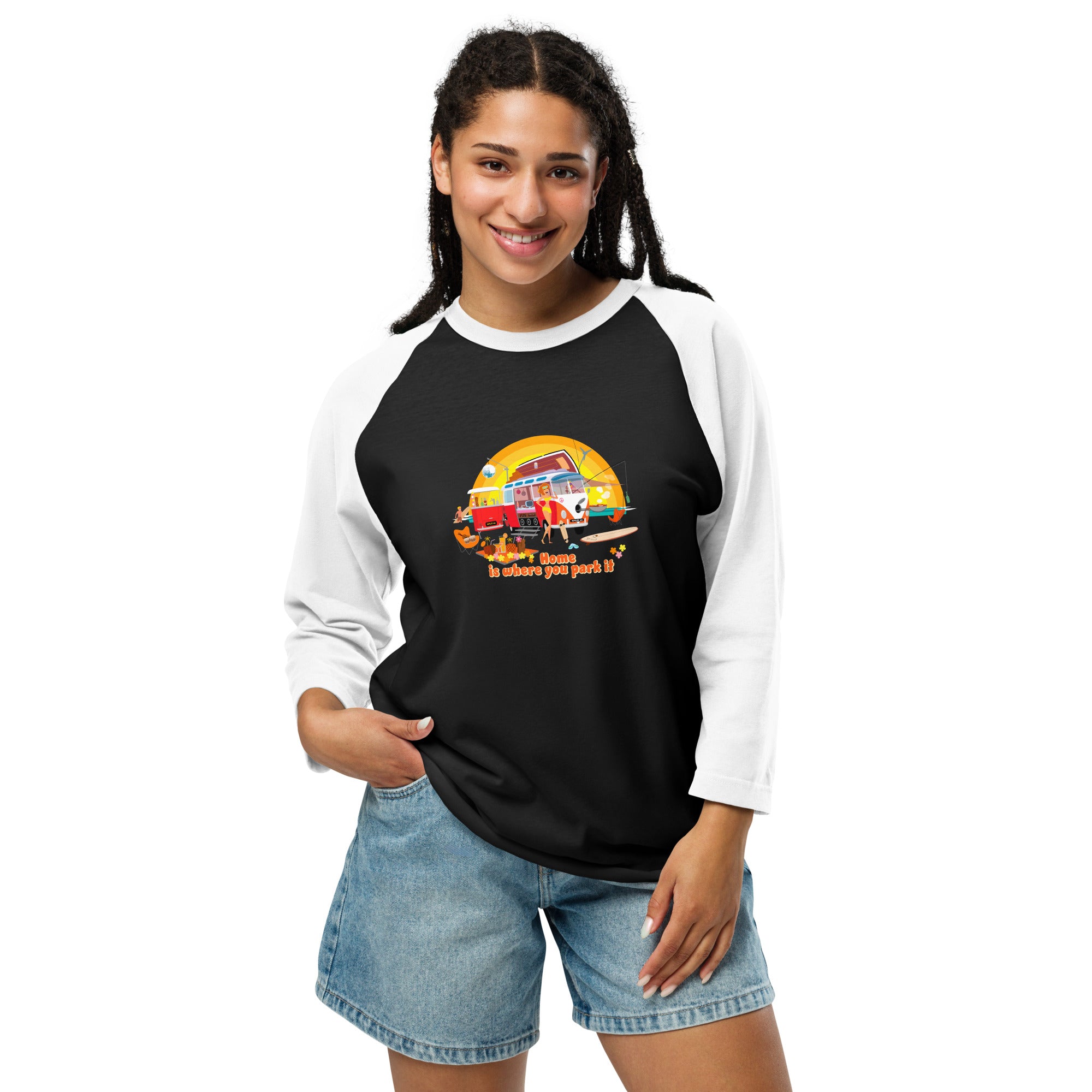 T-shirt à manches Raglan 3/4 Ultra Combi