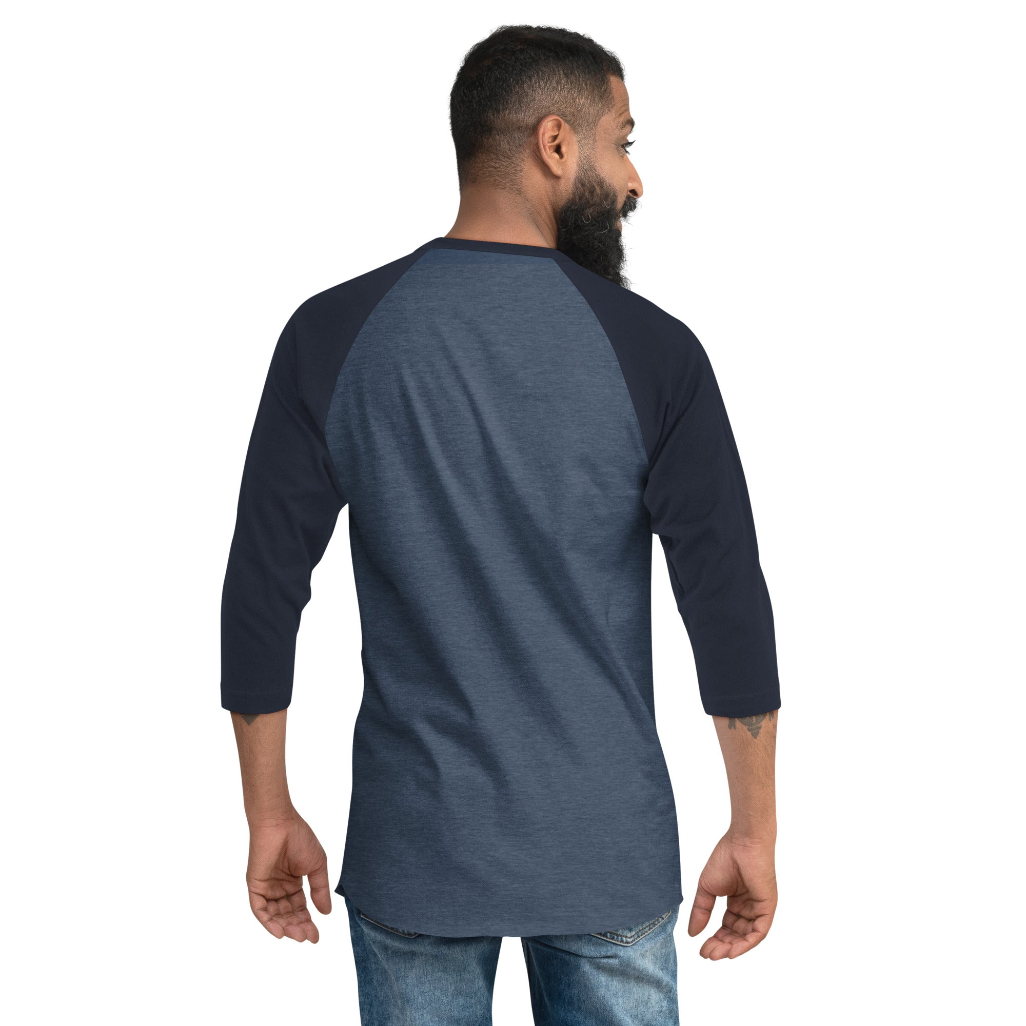 3/4 sleeve raglan t-shirt Superboogieman Saves the Party