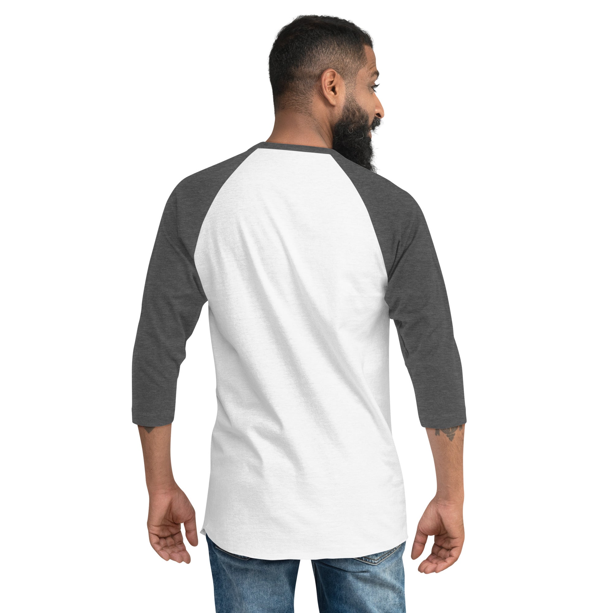 3/4 sleeve raglan t-shirt Superboogieman Saves the Party