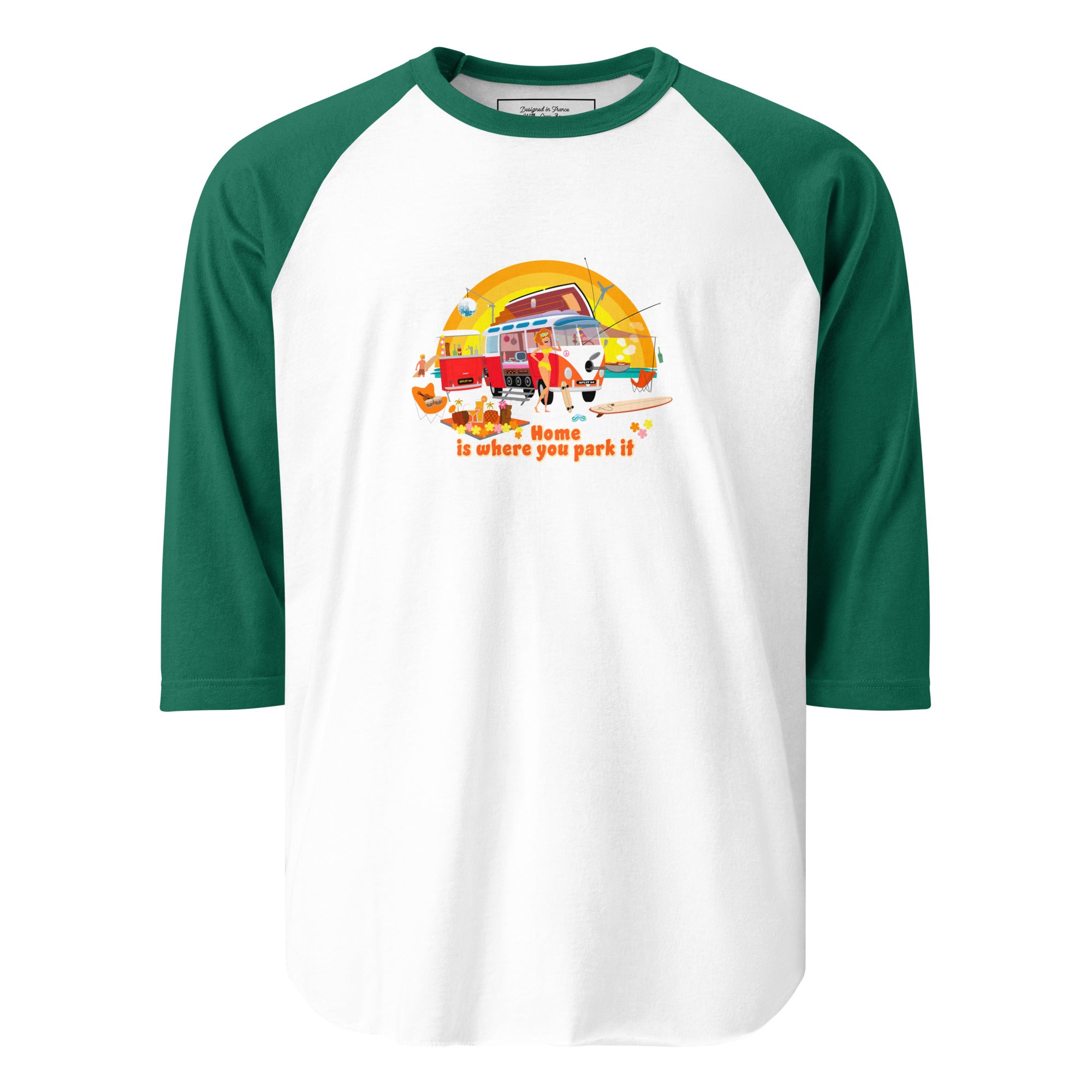 T-shirt à manches Raglan 3/4 Ultra Combi