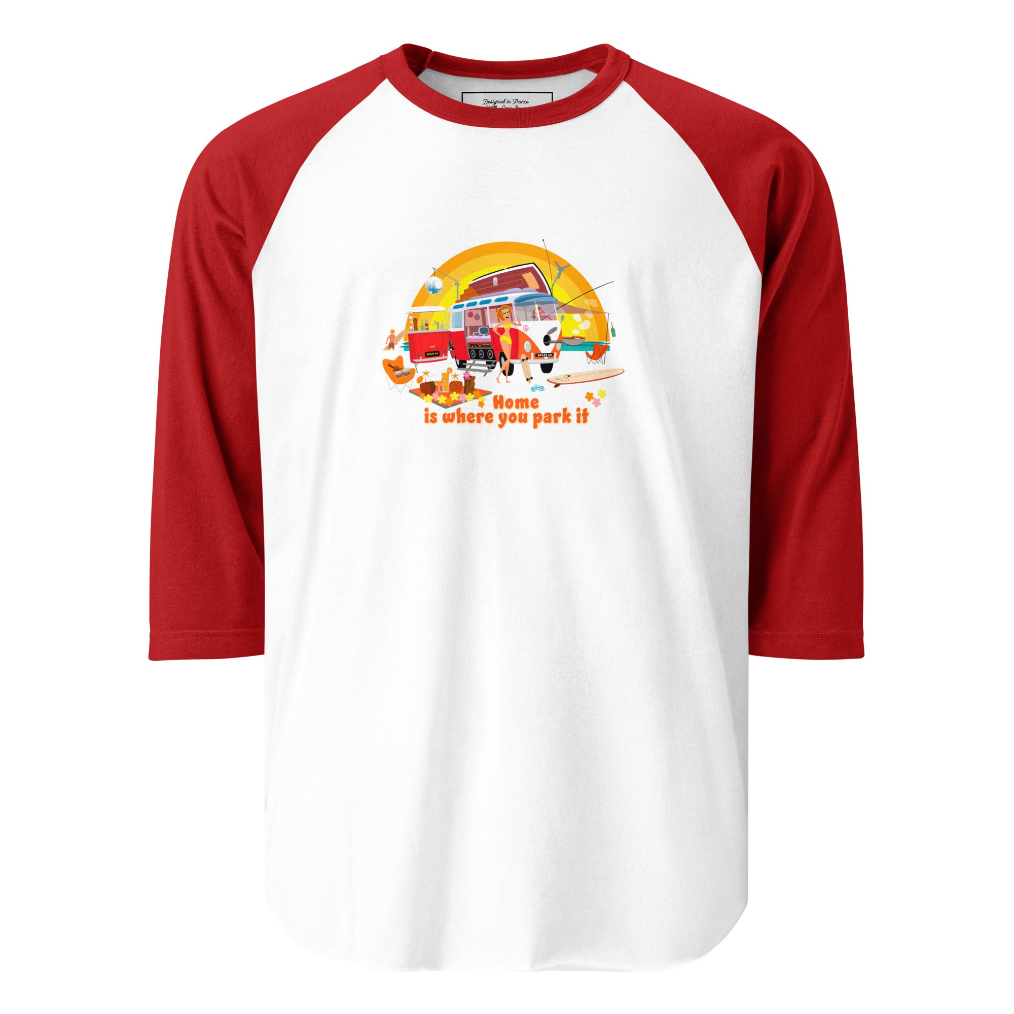 T-shirt à manches Raglan 3/4 Ultra Combi