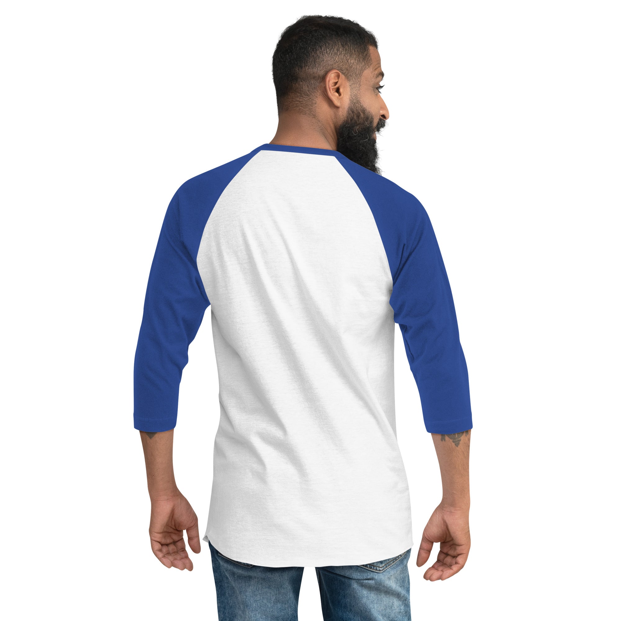 3/4 sleeve raglan t-shirt Superboogieman Saves the Party
