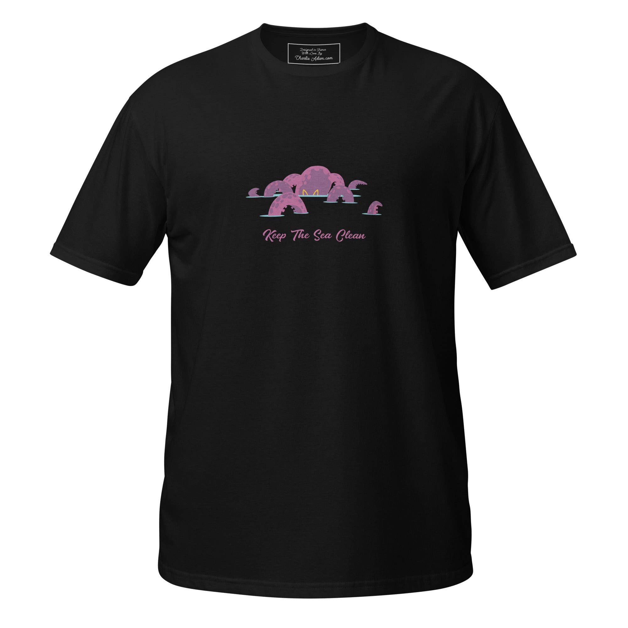 T-shirt softstyle en coton Octopus Purple