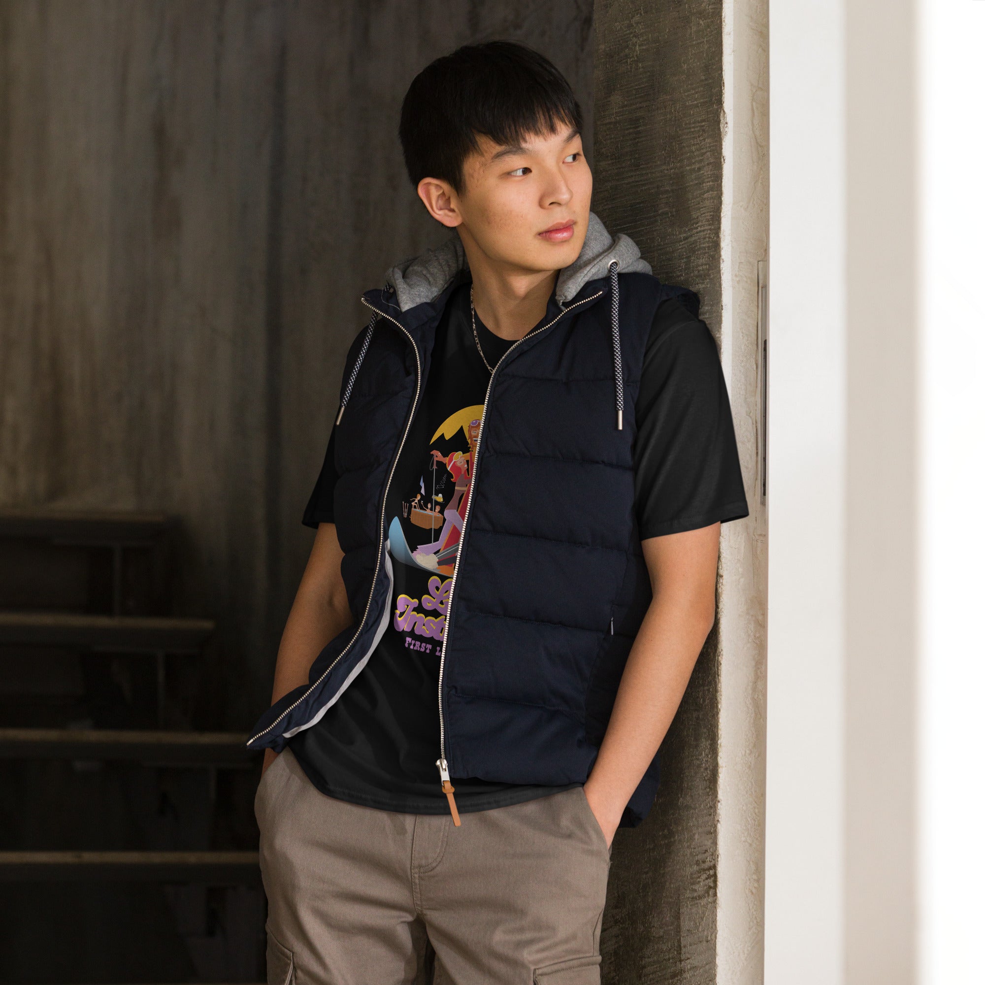 T-shirt softstyle en coton Love instructor First lesson free