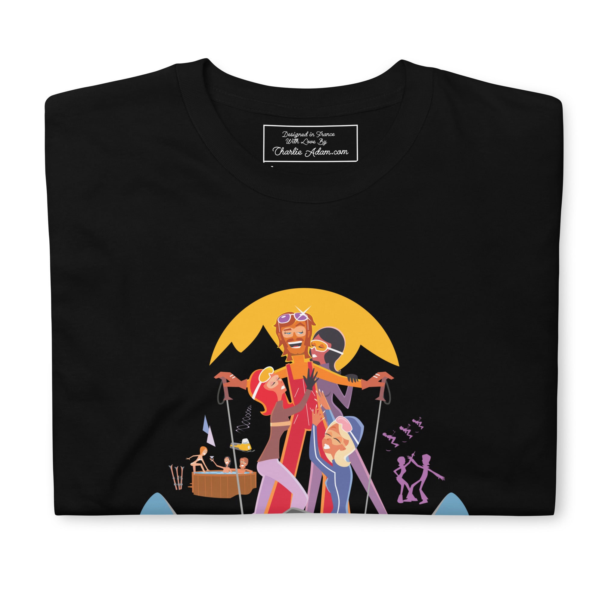 T-shirt softstyle en coton Love instructor First lesson free