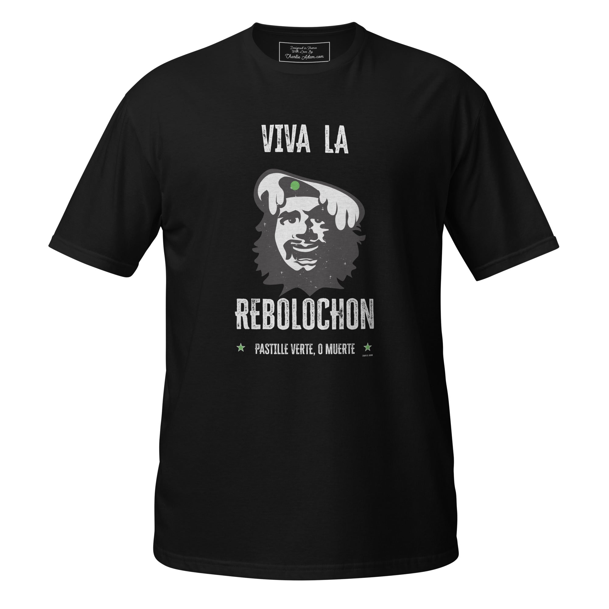 T-shirt softstyle en coton Le Che Savoyard Viva la Rebolochon