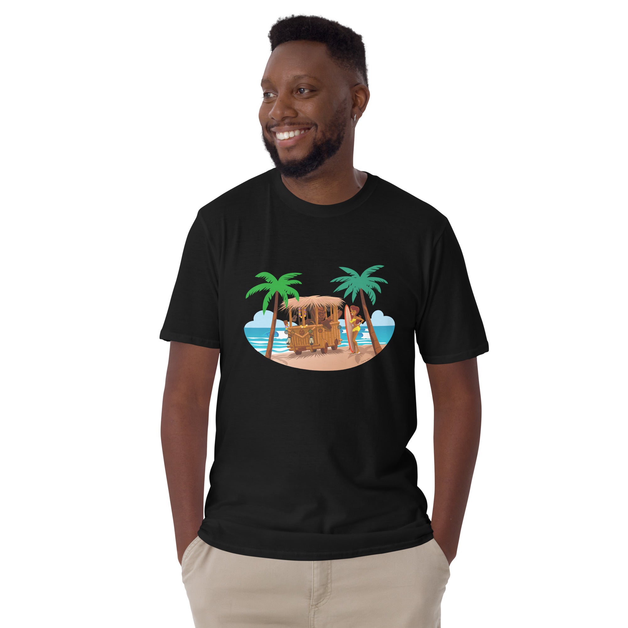 Softstyle Cotton T-Shirt Tiki Kombi
