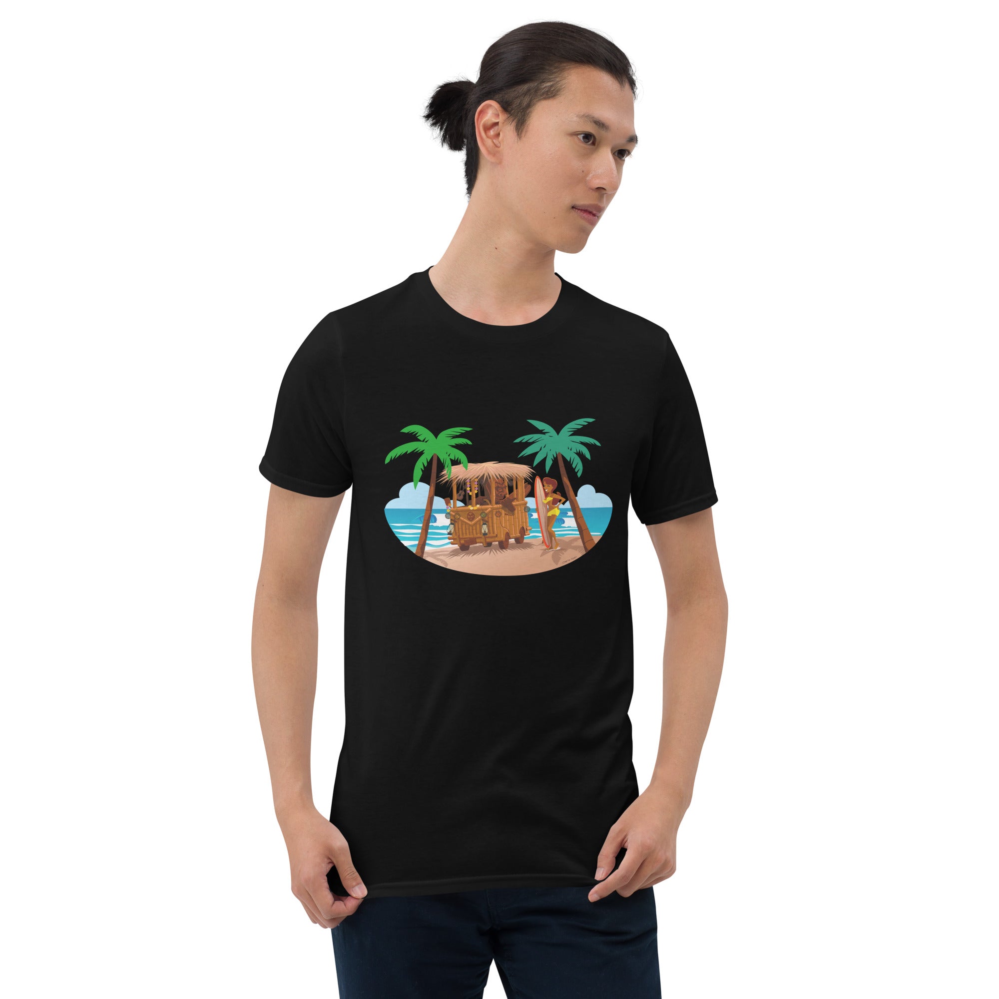 Softstyle Cotton T-Shirt Tiki Kombi