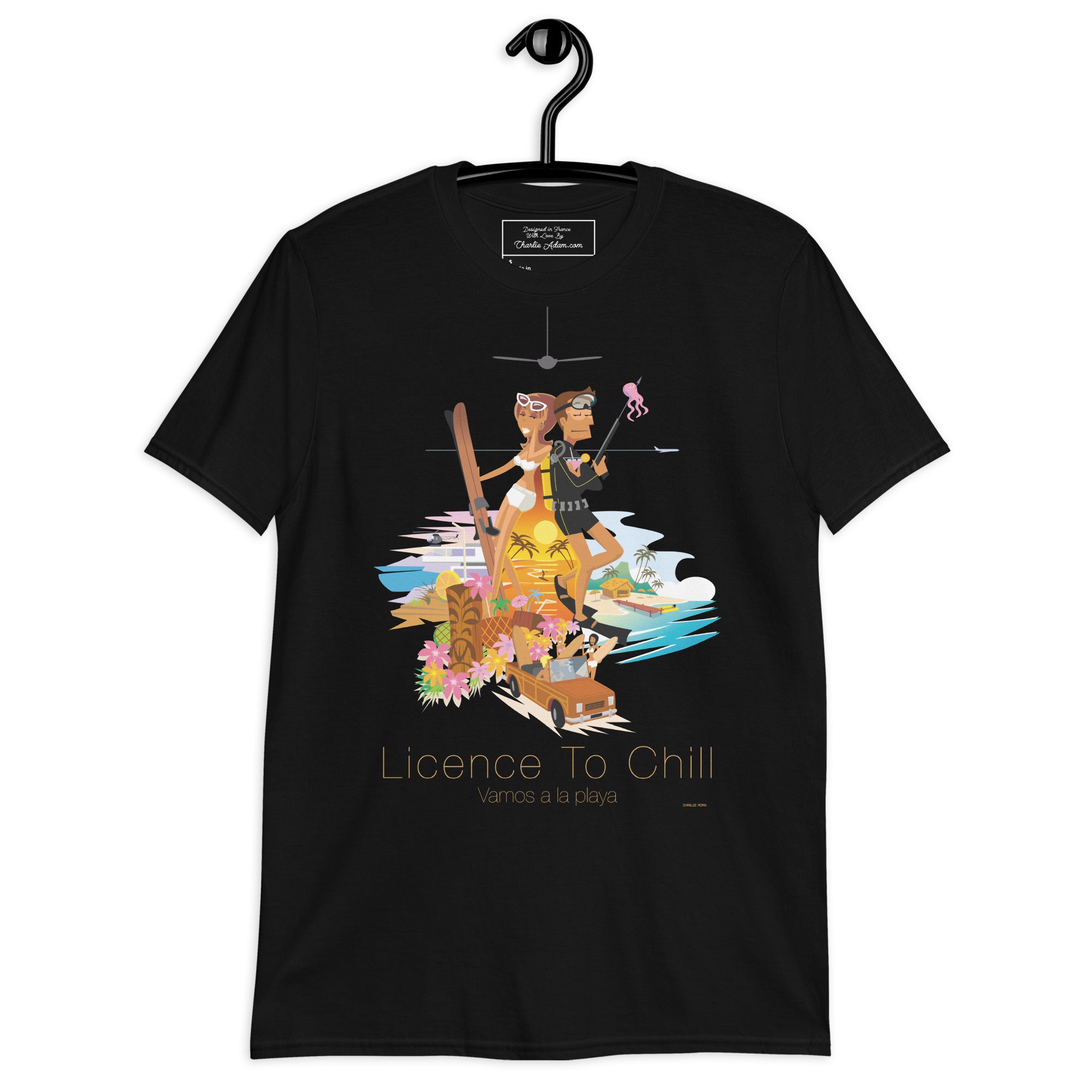 Softstyle Cotton T-Shirt License to Chill Vamos a la Playa